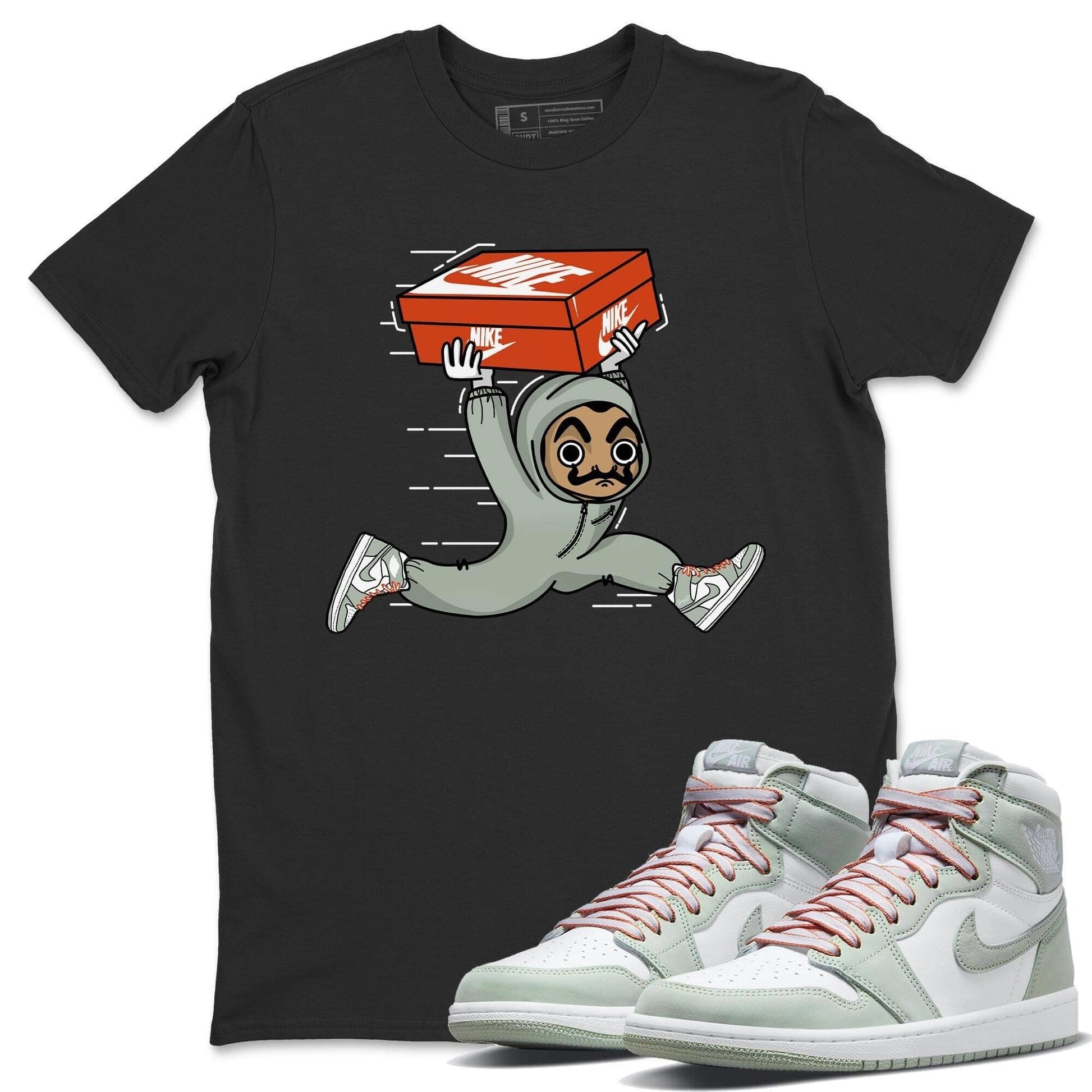 Jordan 1 Seafoam Sneaker Match Tees Sneaker Heist Sneaker Tees Jordan 1 Seafoam Sneaker Release Tees Unisex Shirts
