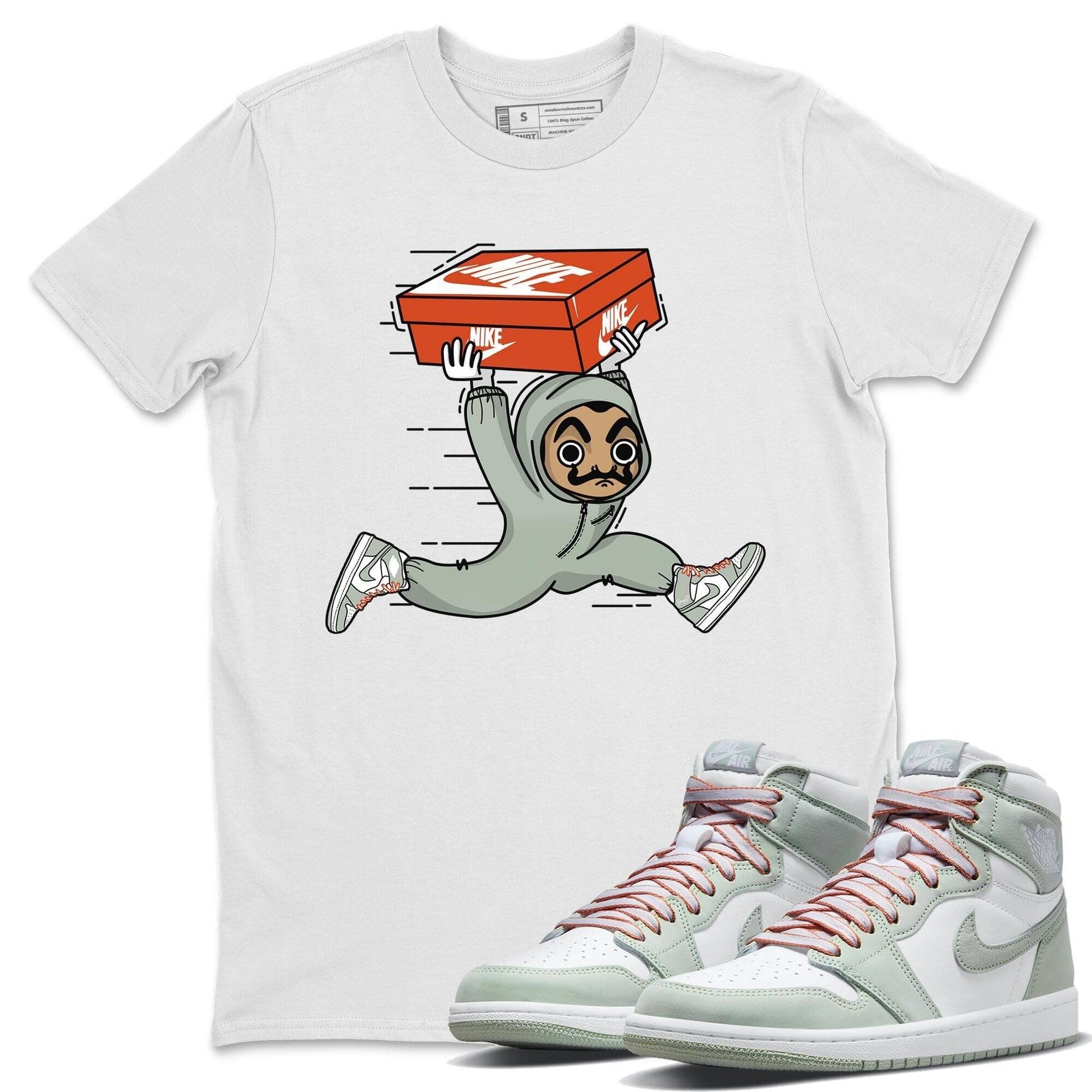 Jordan 1 Seafoam Sneaker Match Tees Sneaker Heist Sneaker Tees Jordan 1 Seafoam Sneaker Release Tees Unisex Shirts