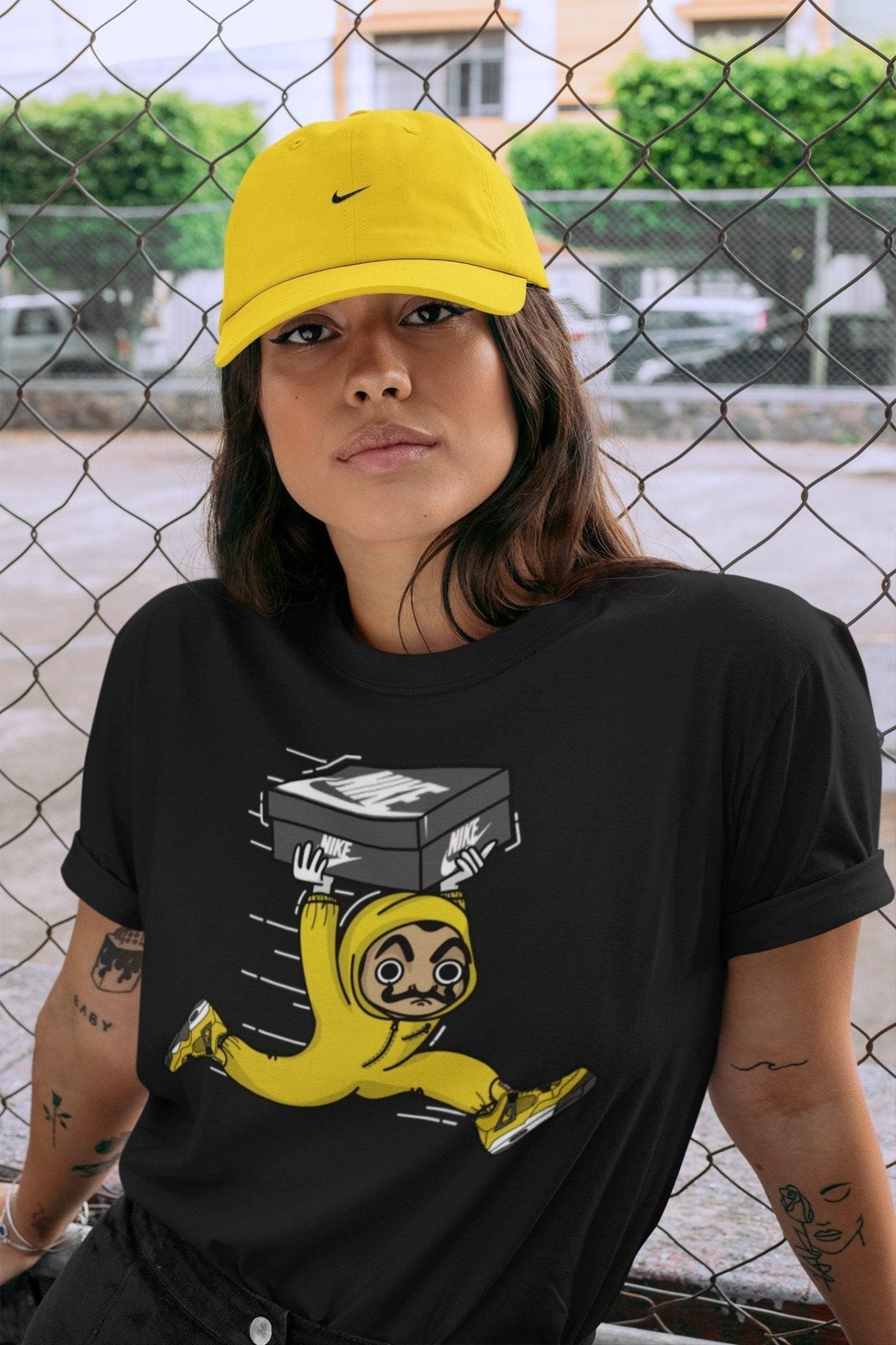 Jordan 4 Lightning Sneaker Match Tees Sneaker Heist Sneaker Tees Jordan 4 Lightning Sneaker Release Tees Unisex Shirts