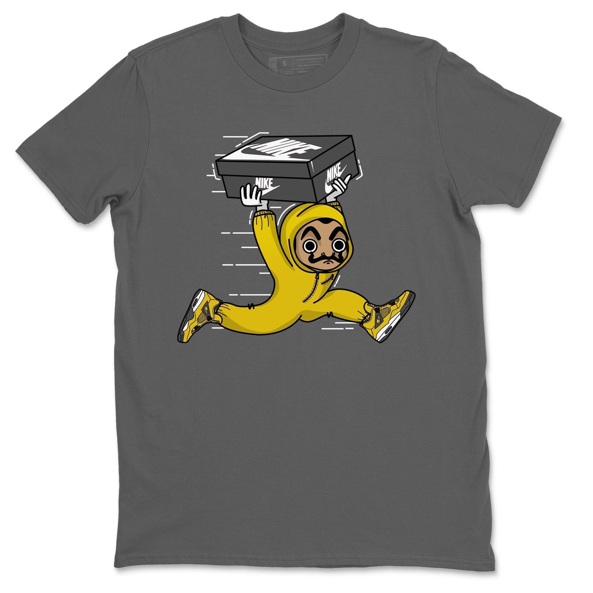 Jordan 4 Lightning Sneaker Match Tees Sneaker Heist Sneaker Tees Jordan 4 Lightning Sneaker Release Tees Unisex Shirts