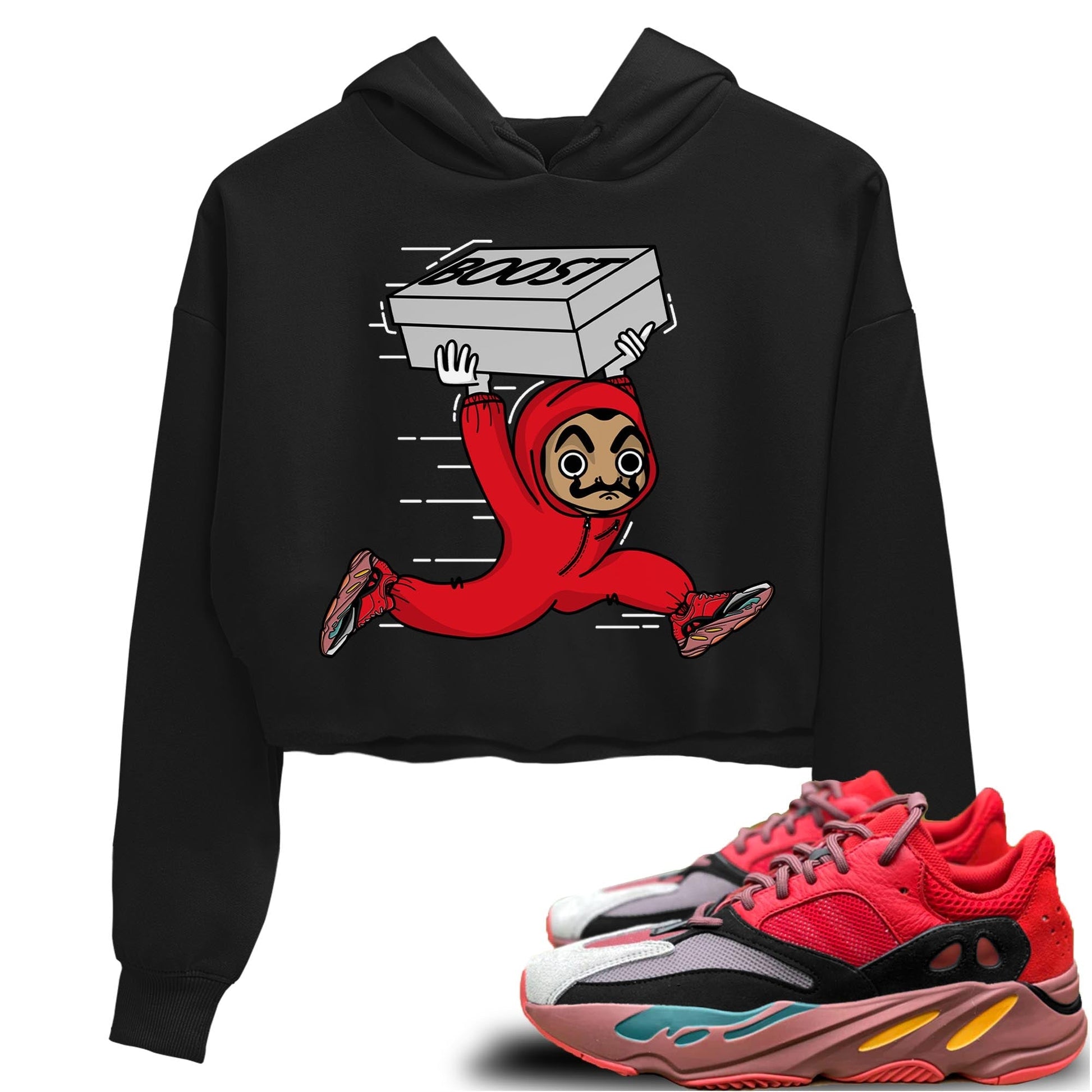 Yeezy 700 Hi-Res Red Sneaker Match Tees Sneaker Heist Sneaker Tees Yeezy 700 Hi-Res Red Sneaker Release Tees Women's Shirts