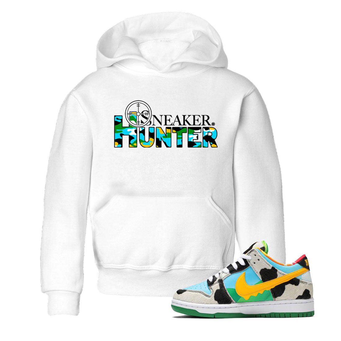 Dunk Chunky Dunky shirt to match jordans Sneaker Hunter sneaker tees Dunk Low Ben & Jerry's Chunky Dunky SNRT Sneaker Release Tees Baby Toddler White 1 T-Shirt