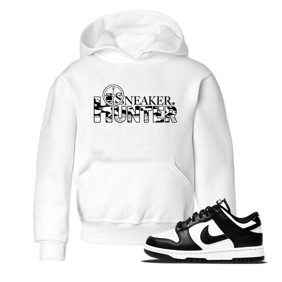 Dunk Panda shirt to match jordans Sneaker Hunter sneaker tees Dunk Panda SNRT Sneaker Release Tees Baby Toddler White 1 T-Shirt