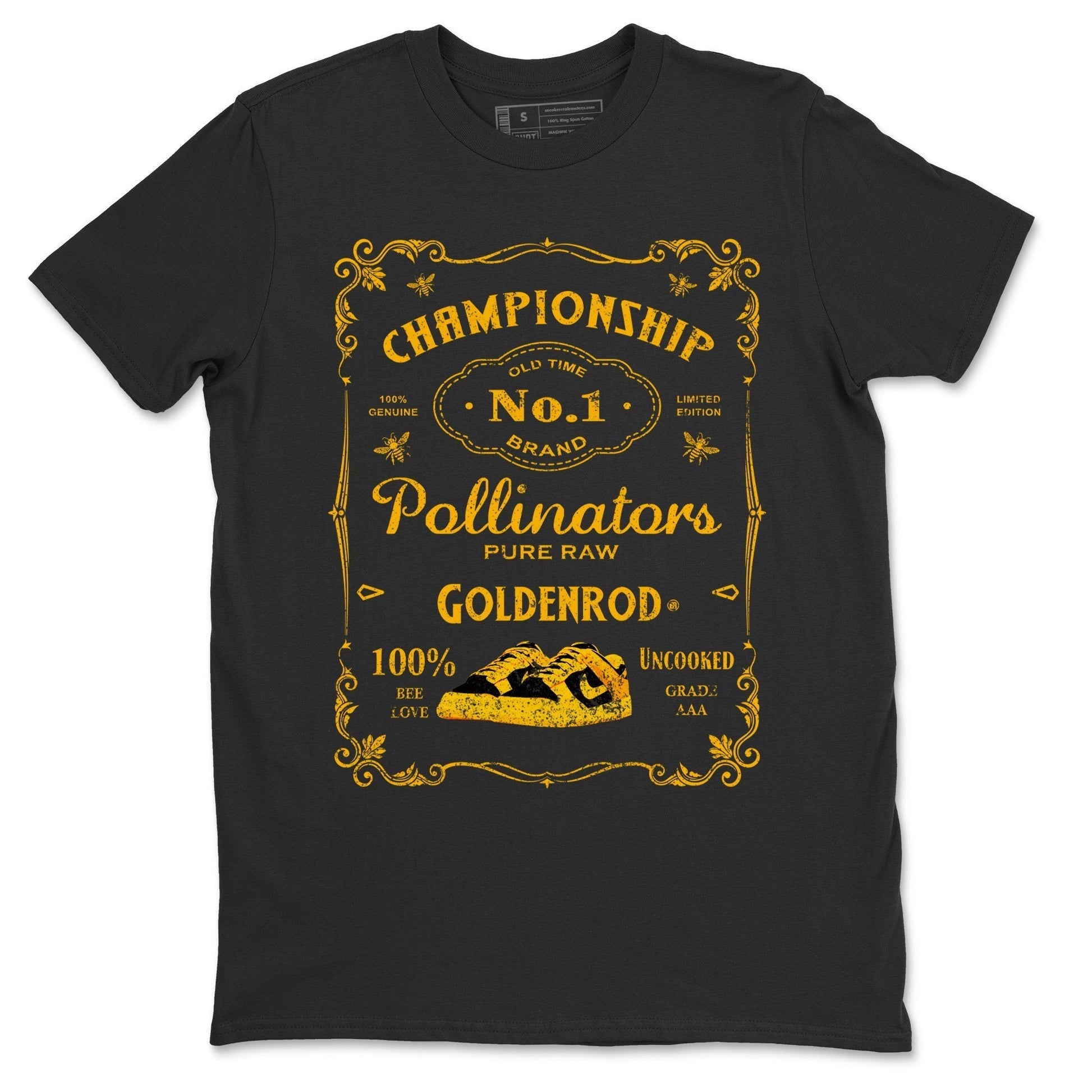 Dunk Championship Goldenrod Sneaker Match Tees Sneaker Label Sneaker Tees Dunk Championship Goldenrod Sneaker Release Tees Unisex Shirts