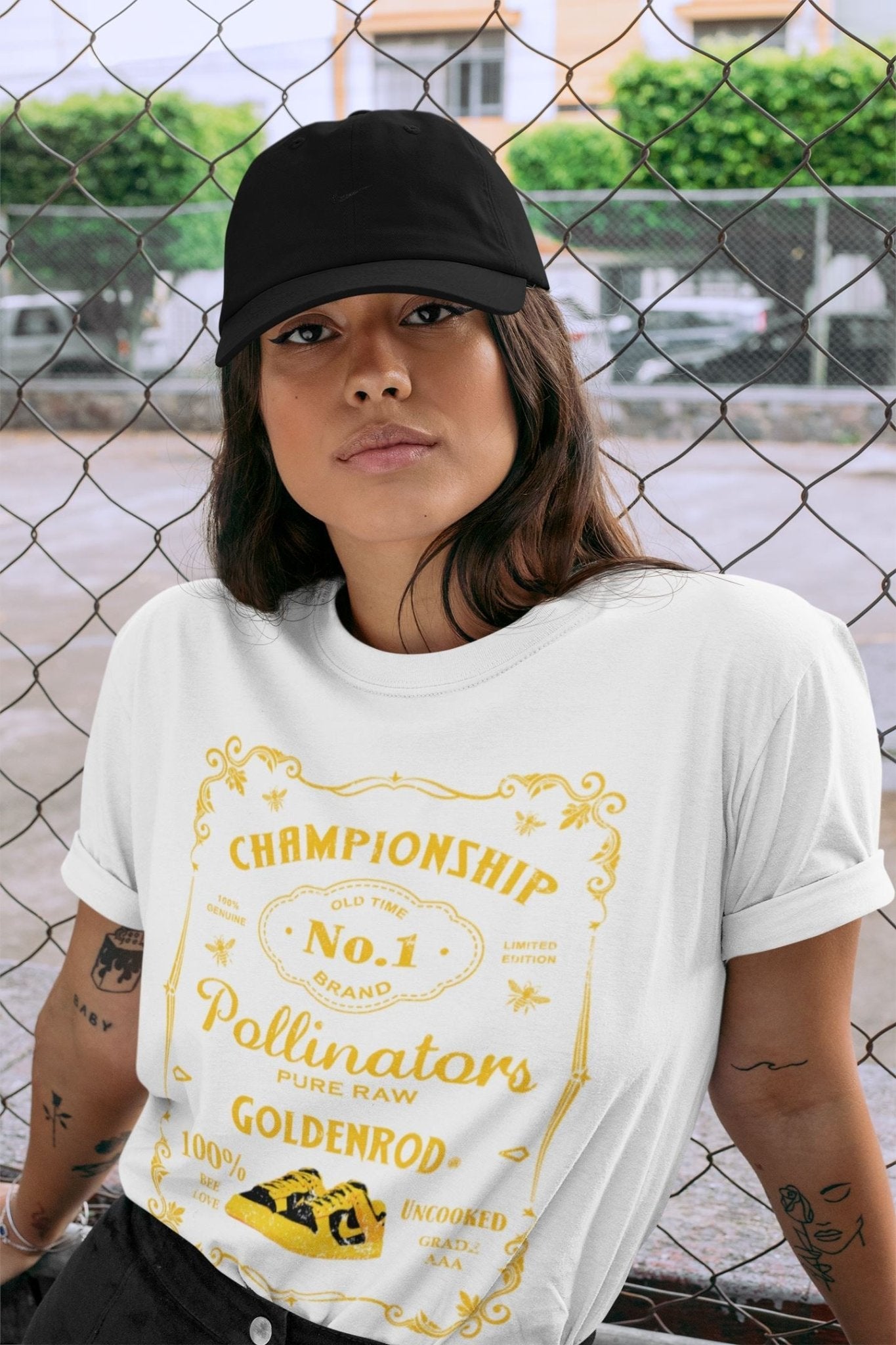 Dunk Championship Goldenrod Sneaker Match Tees Sneaker Label Sneaker Tees Dunk Championship Goldenrod Sneaker Release Tees Unisex Shirts