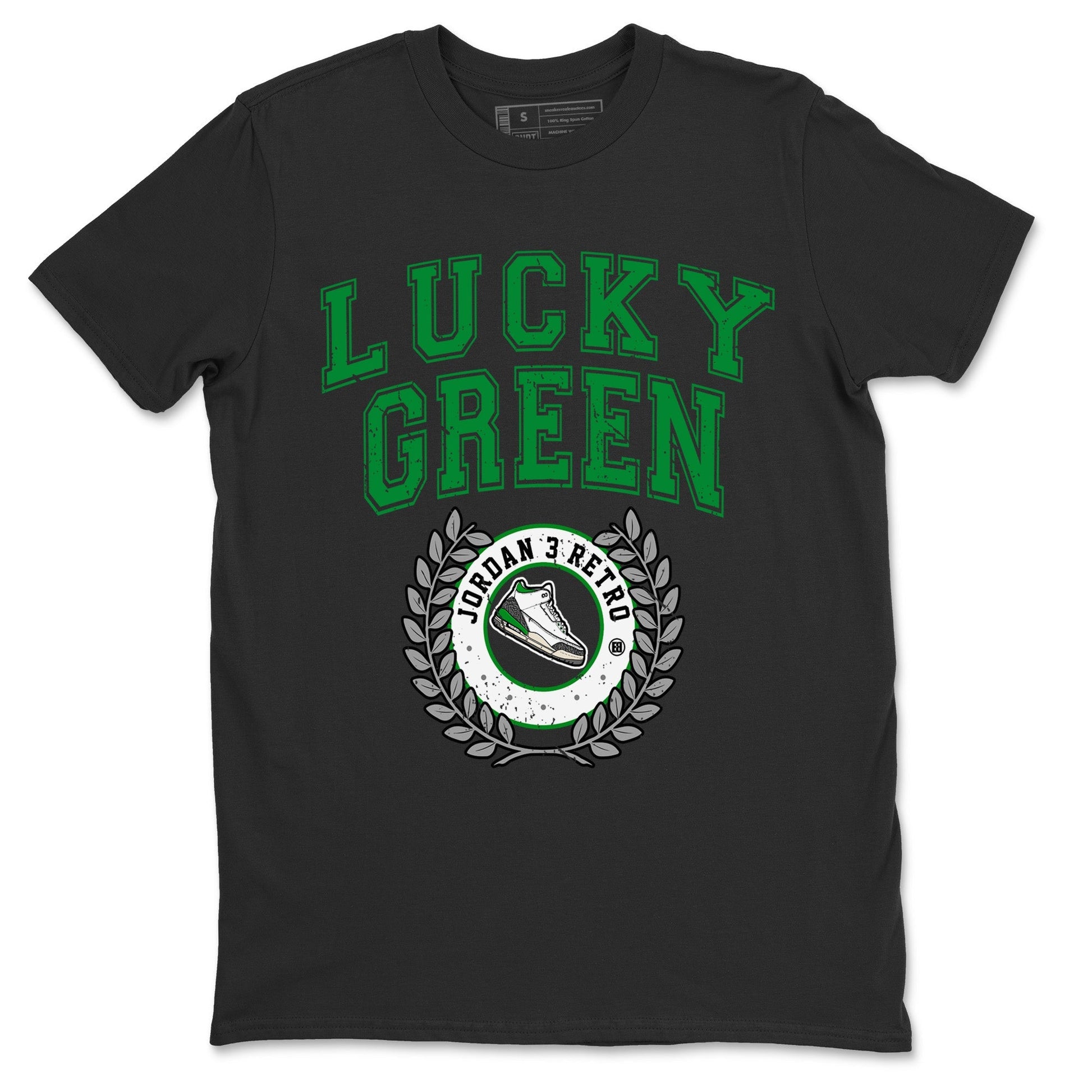 Jordan 3 Lucky Green Sneaker Match Tees Sneaker Letter Sneaker Tees Jordan 3 Lucky Green Sneaker Release Tees Unisex Shirts