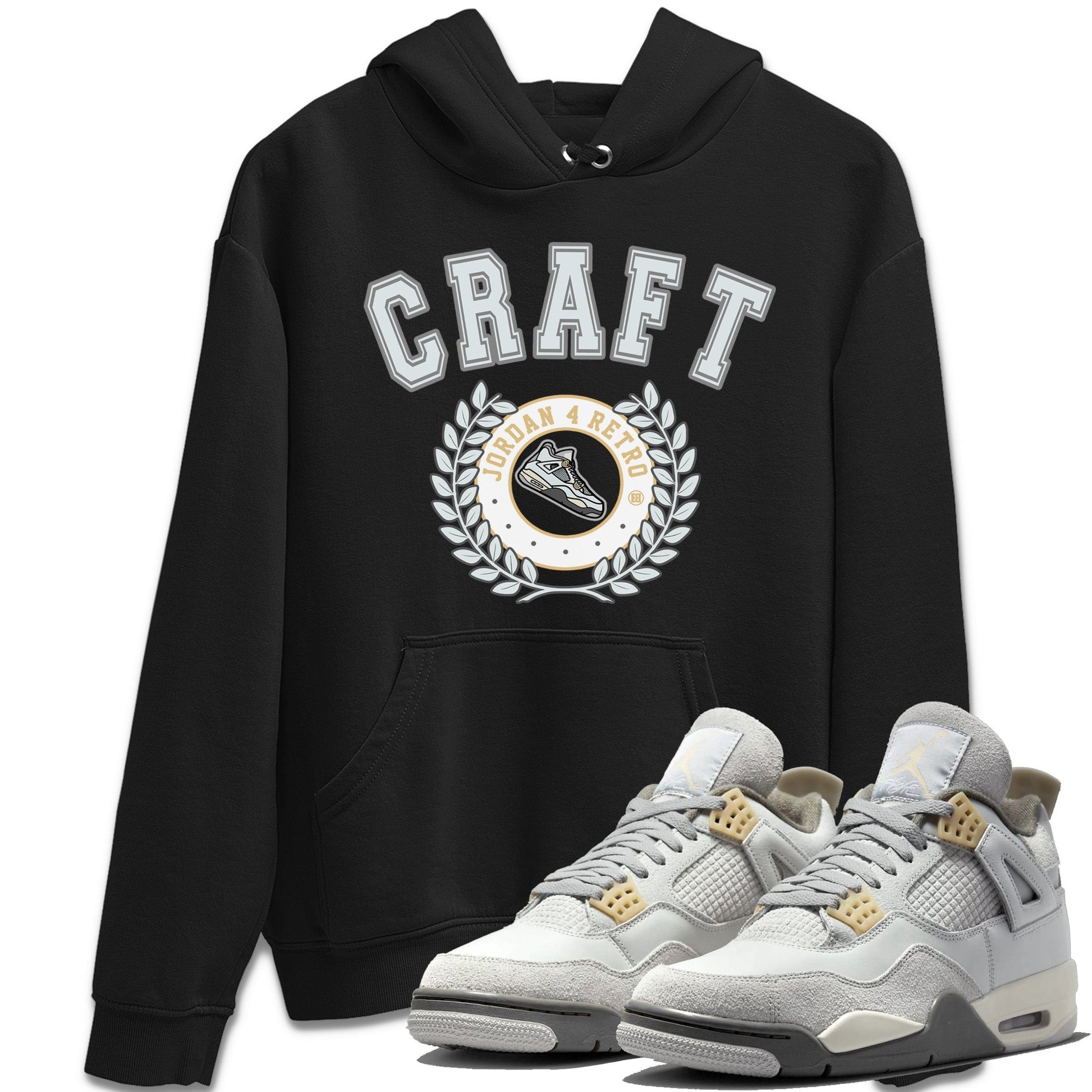 Jordan 4 Craft Sneaker Match Tees Sneaker Letter Sneaker Tees Jordan 4 Craft Sneaker Release Tees Unisex Shirts