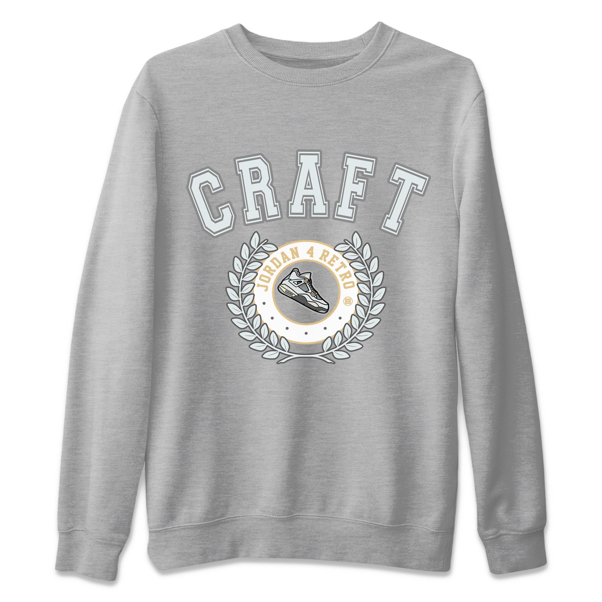 Jordan 4 Craft Sneaker Match Tees Sneaker Letter Sneaker Tees Jordan 4 Craft Sneaker Release Tees Unisex Shirts