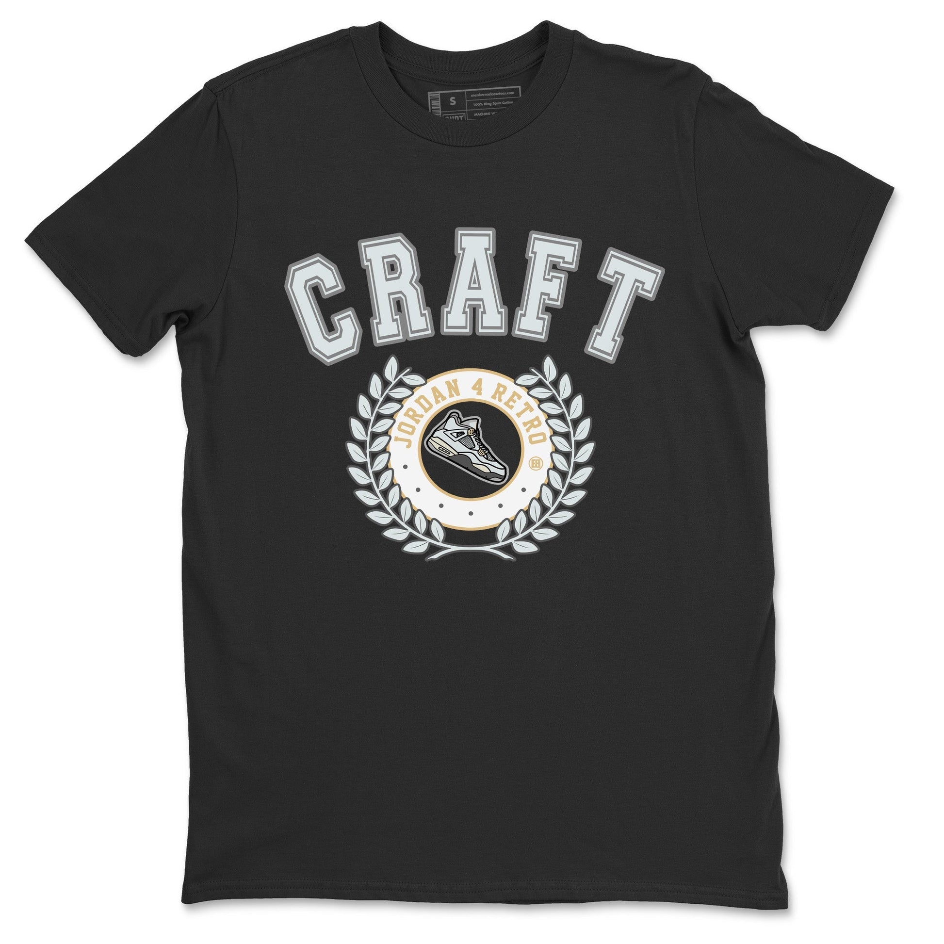 Jordan 4 Craft Sneaker Match Tees Sneaker Letter Sneaker Tees Jordan 4 Craft Sneaker Release Tees Unisex Shirts