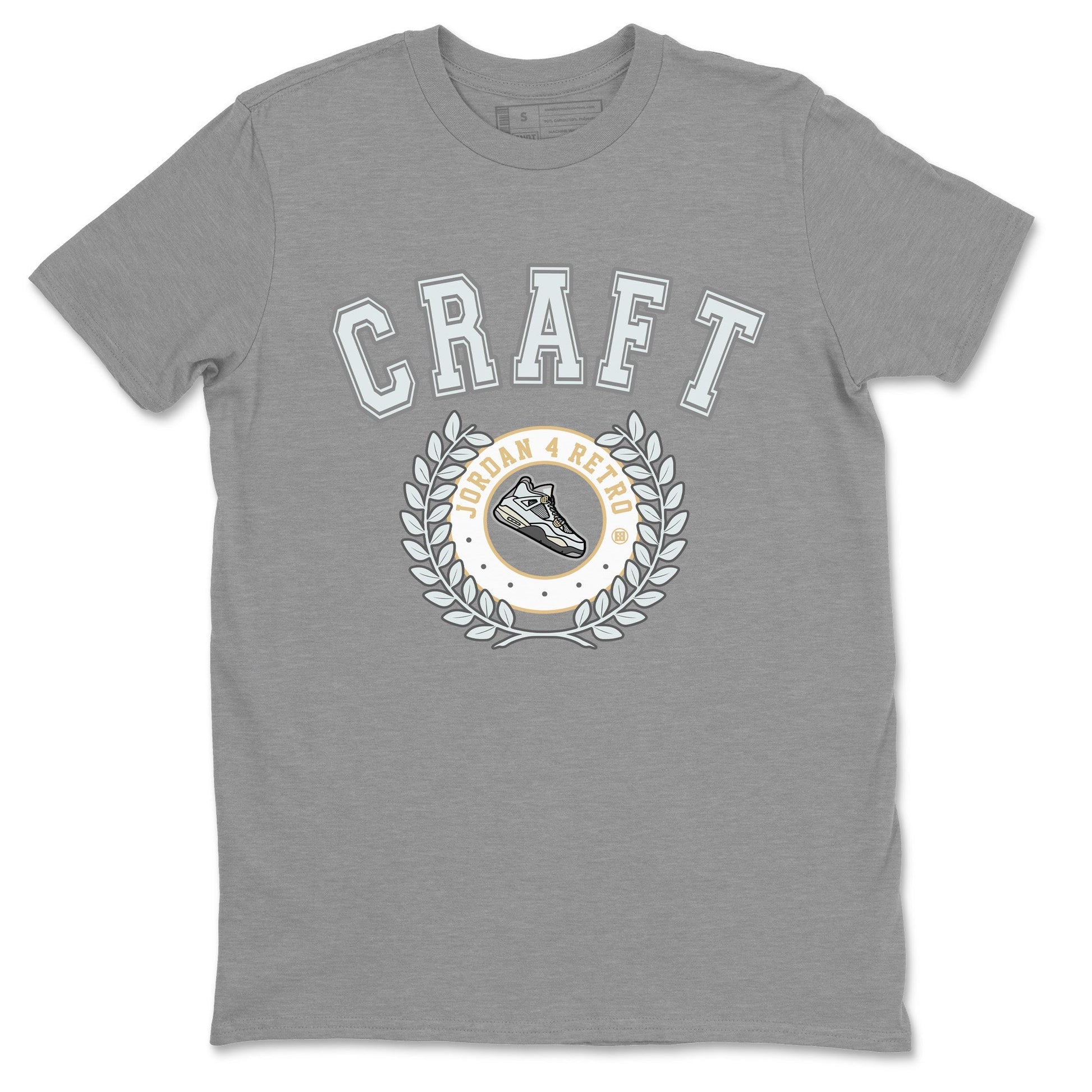 Jordan 4 Craft Sneaker Match Tees Sneaker Letter Sneaker Tees Jordan 4 Craft Sneaker Release Tees Unisex Shirts