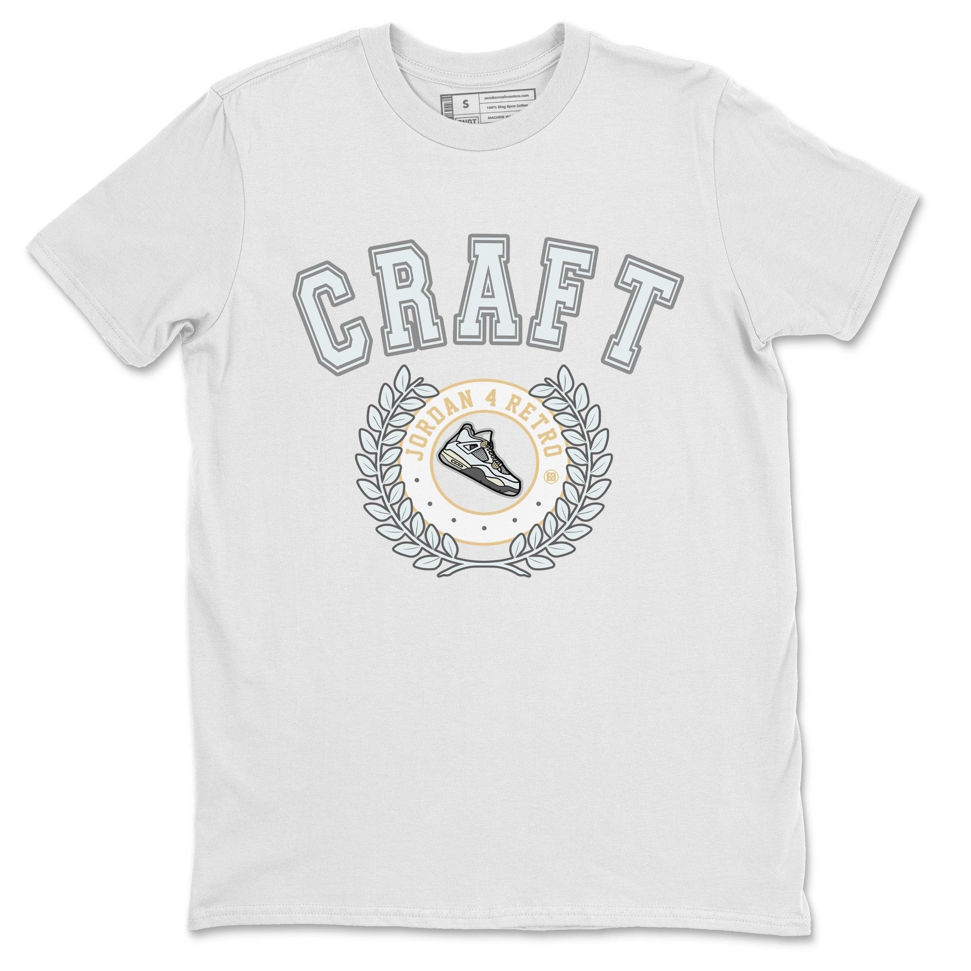Jordan 4 Craft Sneaker Match Tees Sneaker Letter Sneaker Tees Jordan 4 Craft Sneaker Release Tees Unisex Shirts