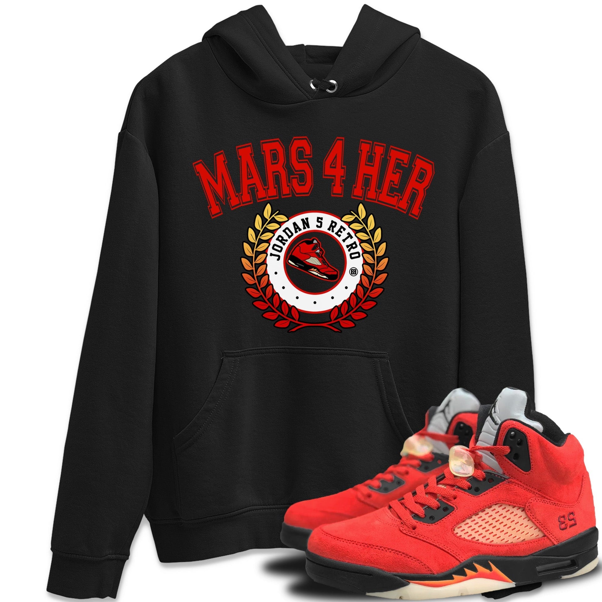 Jordan 5 Mars For Her Sneaker Match Tees Sneaker Letter Sneaker Tees Jordan 5 Mars For Her Sneaker Release Tees Unisex Shirts