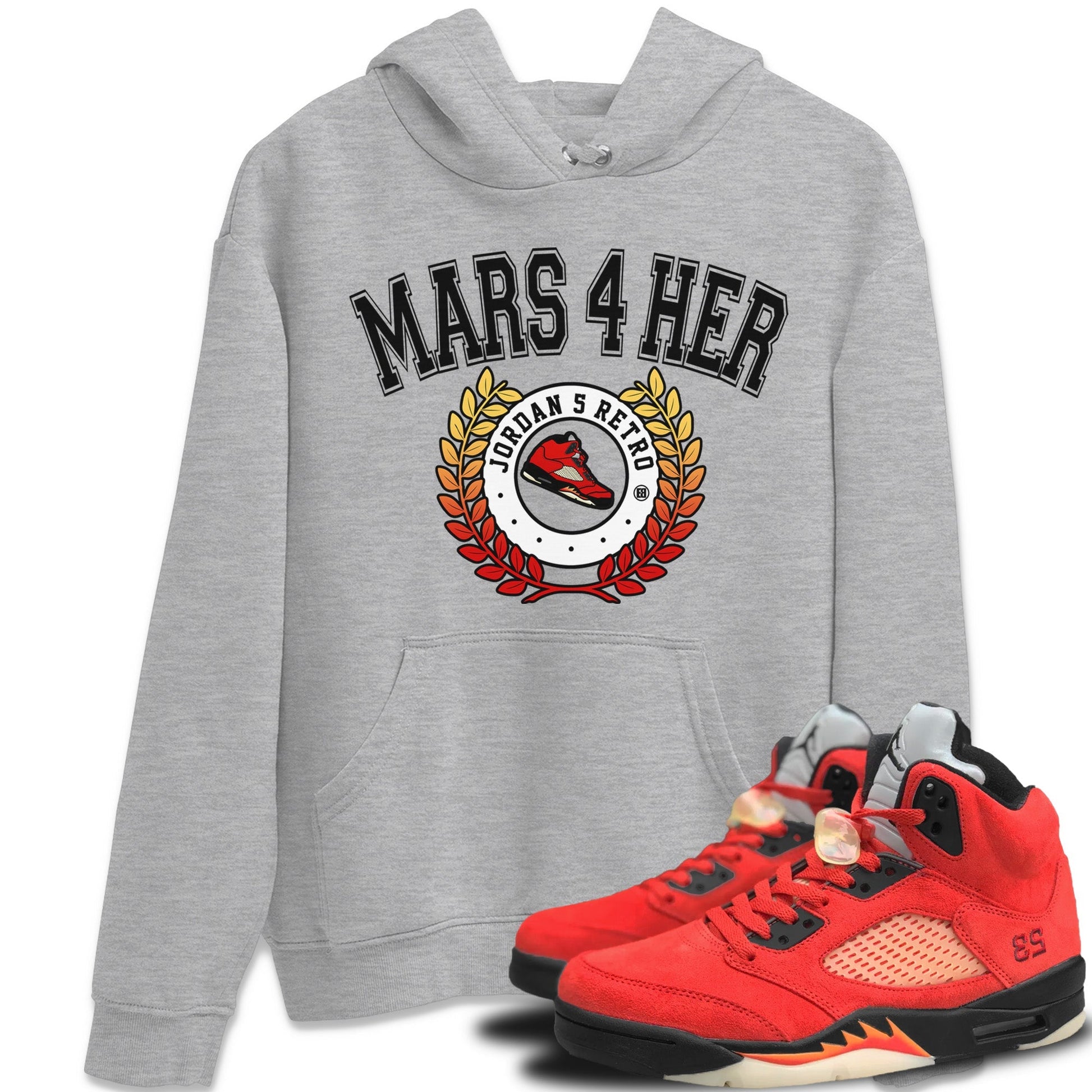 Jordan 5 Mars For Her Sneaker Match Tees Sneaker Letter Sneaker Tees Jordan 5 Mars For Her Sneaker Release Tees Unisex Shirts