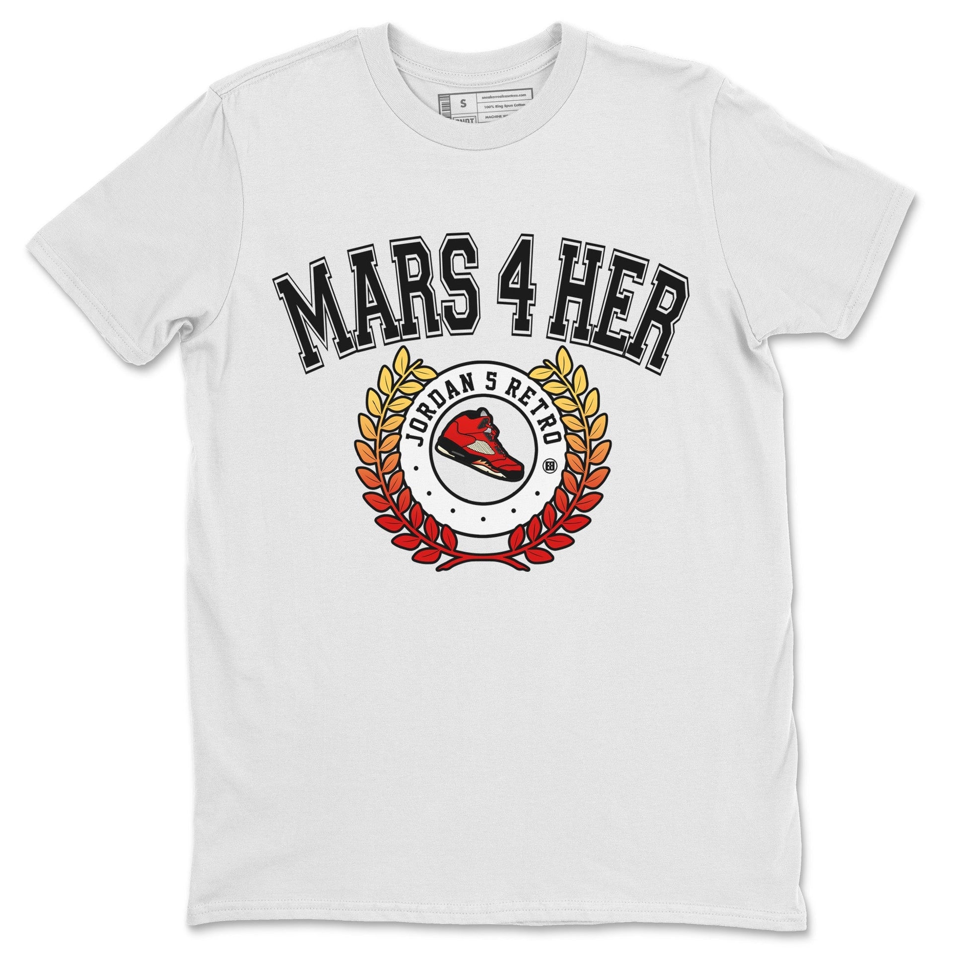 Jordan 5 Mars For Her Sneaker Match Tees Sneaker Letter Sneaker Tees Jordan 5 Mars For Her Sneaker Release Tees Unisex Shirts