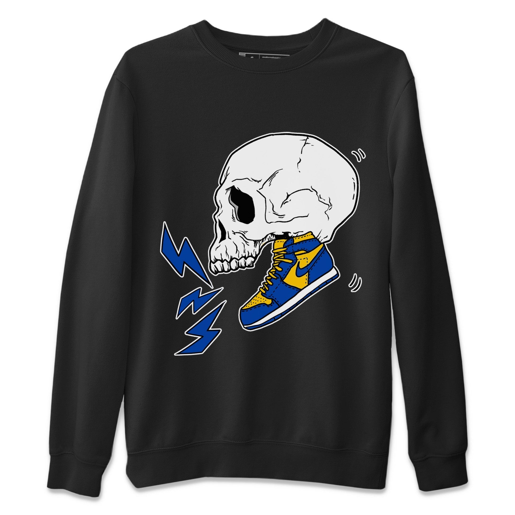 Jordan 1 Game Royal Varsity Maize Sneaker Match Tees Sneaker Skull Sneaker Tees Jordan 1 Game Royal Varsity Maize Sneaker Release Tees Unisex Shirts