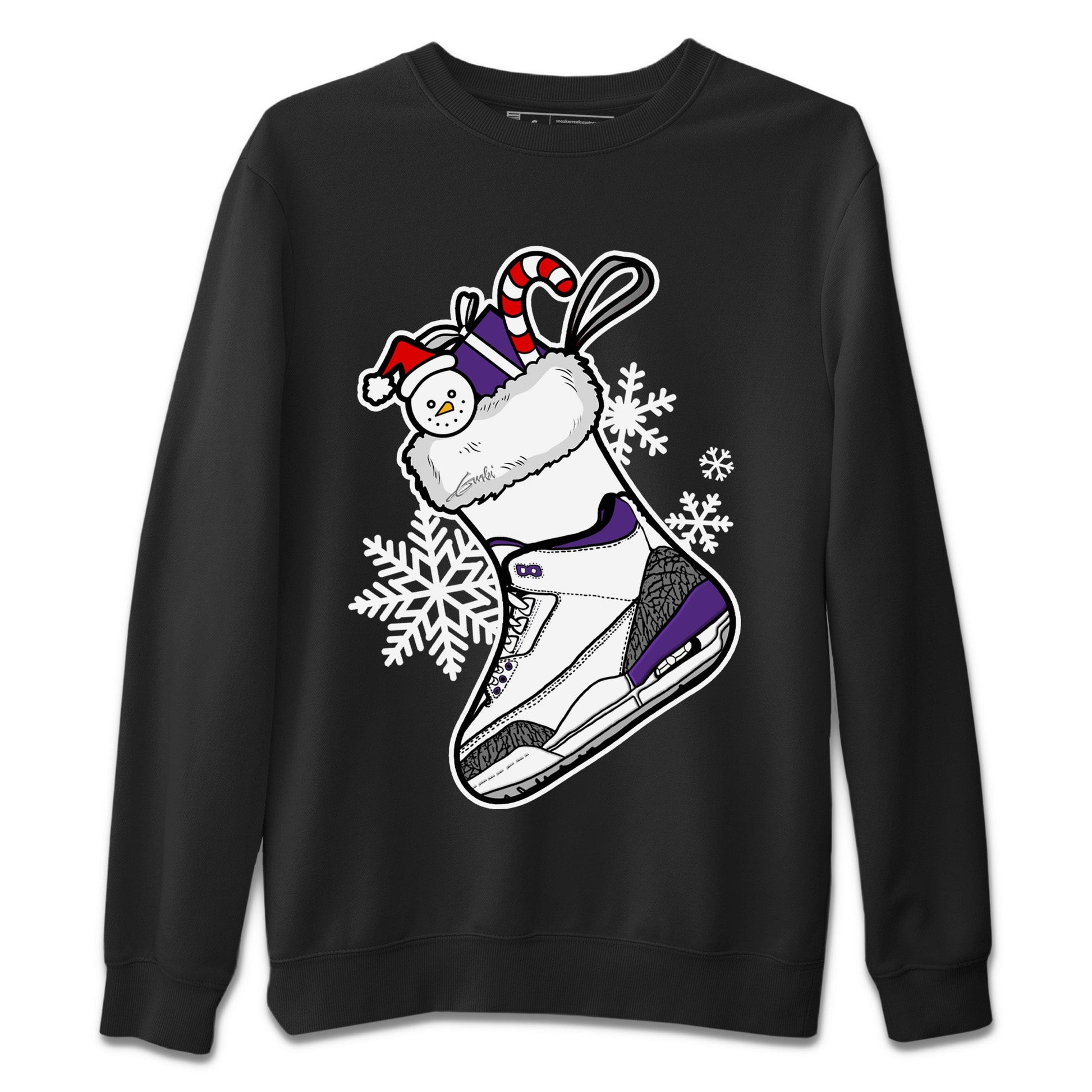 Jordan 3 Dark Iris Sneaker Match Tees Sneaker Stocking Sneaker Tees Jordan 3 Dark Iris Sneaker Release Tees Unisex Shirts