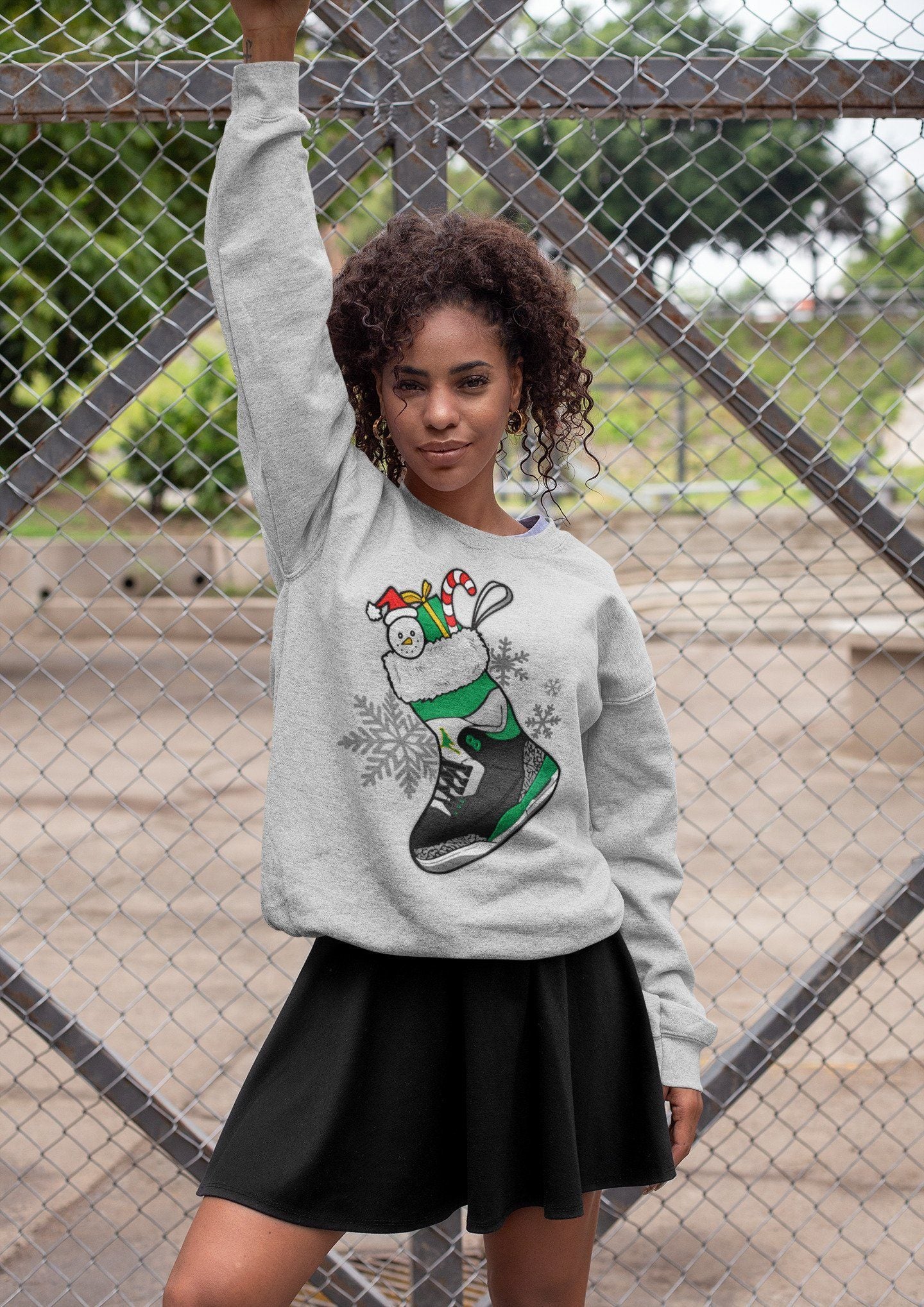Jordan 3 Pine Green Sneaker Match Tees Sneaker Stocking Sneaker Tees Jordan 3 Pine Green Sneaker Release Tees Unisex Shirts