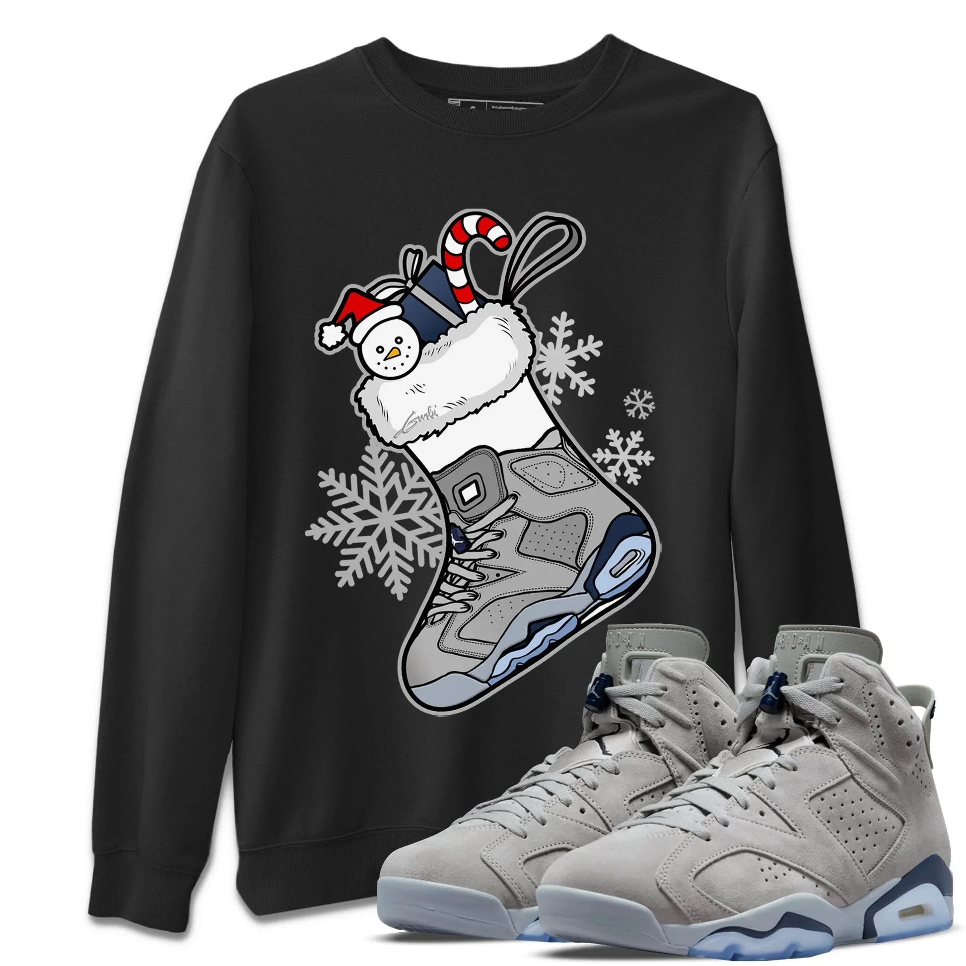 Jordan 6 Georgetown Sneaker Match Tees Sneaker Stocking Sneaker Tees Jordan 6 Georgetown Sneaker Release Tees Unisex Shirts