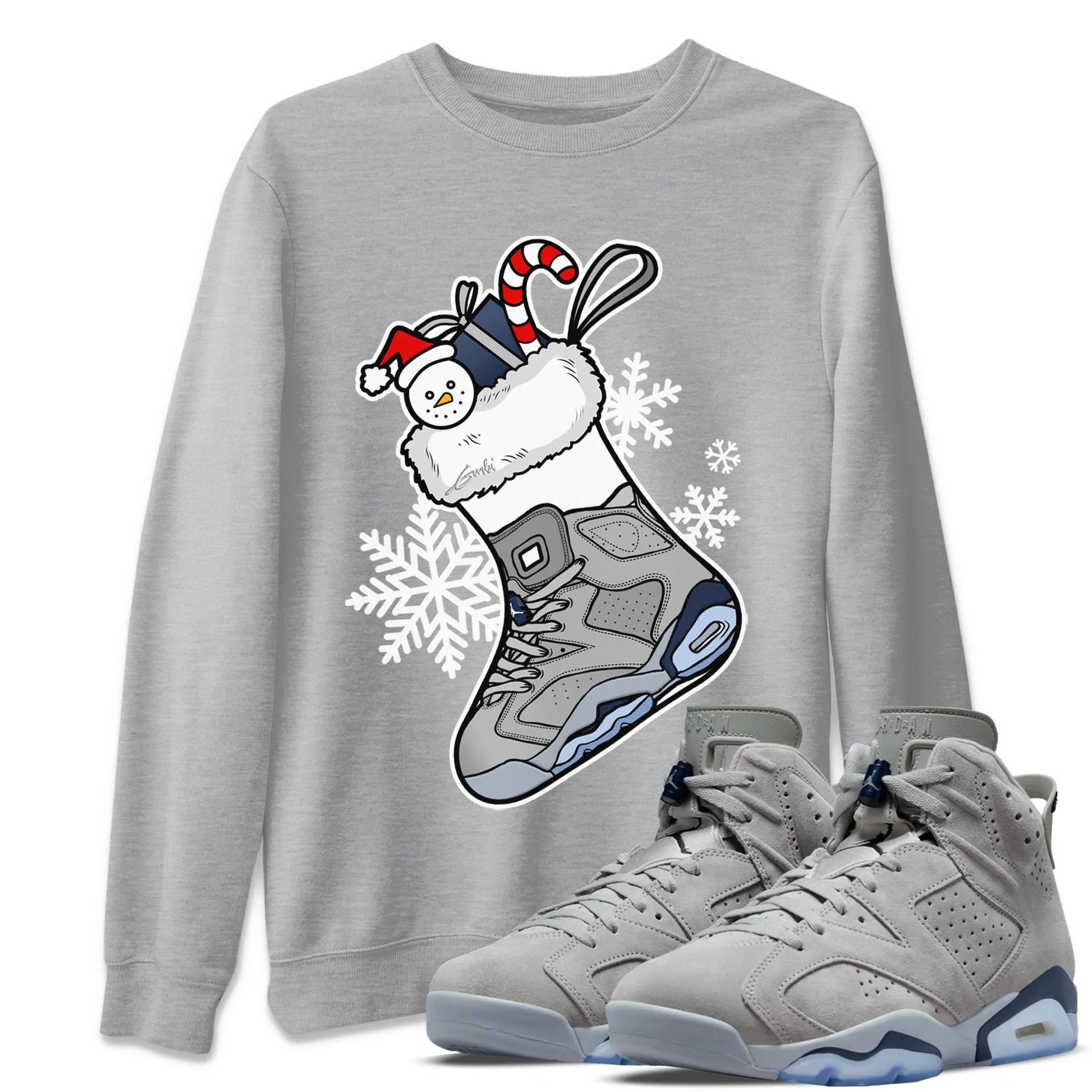Jordan 6 Georgetown Sneaker Match Tees Sneaker Stocking Sneaker Tees Jordan 6 Georgetown Sneaker Release Tees Unisex Shirts