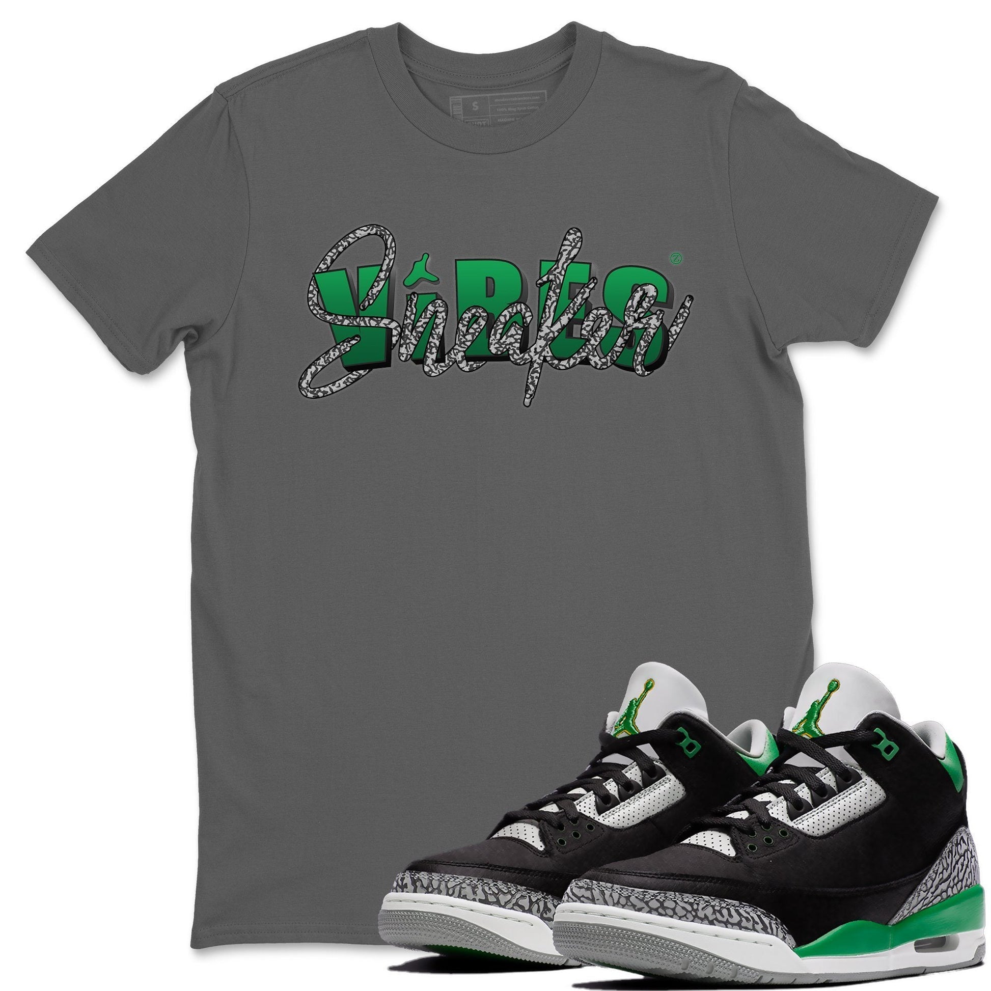 Jordan 3 Pine Green Sneaker Match Tees Sneaker Vibes Sneaker Tees Jordan 3 Pine Green Sneaker Release Tees Unisex Shirts