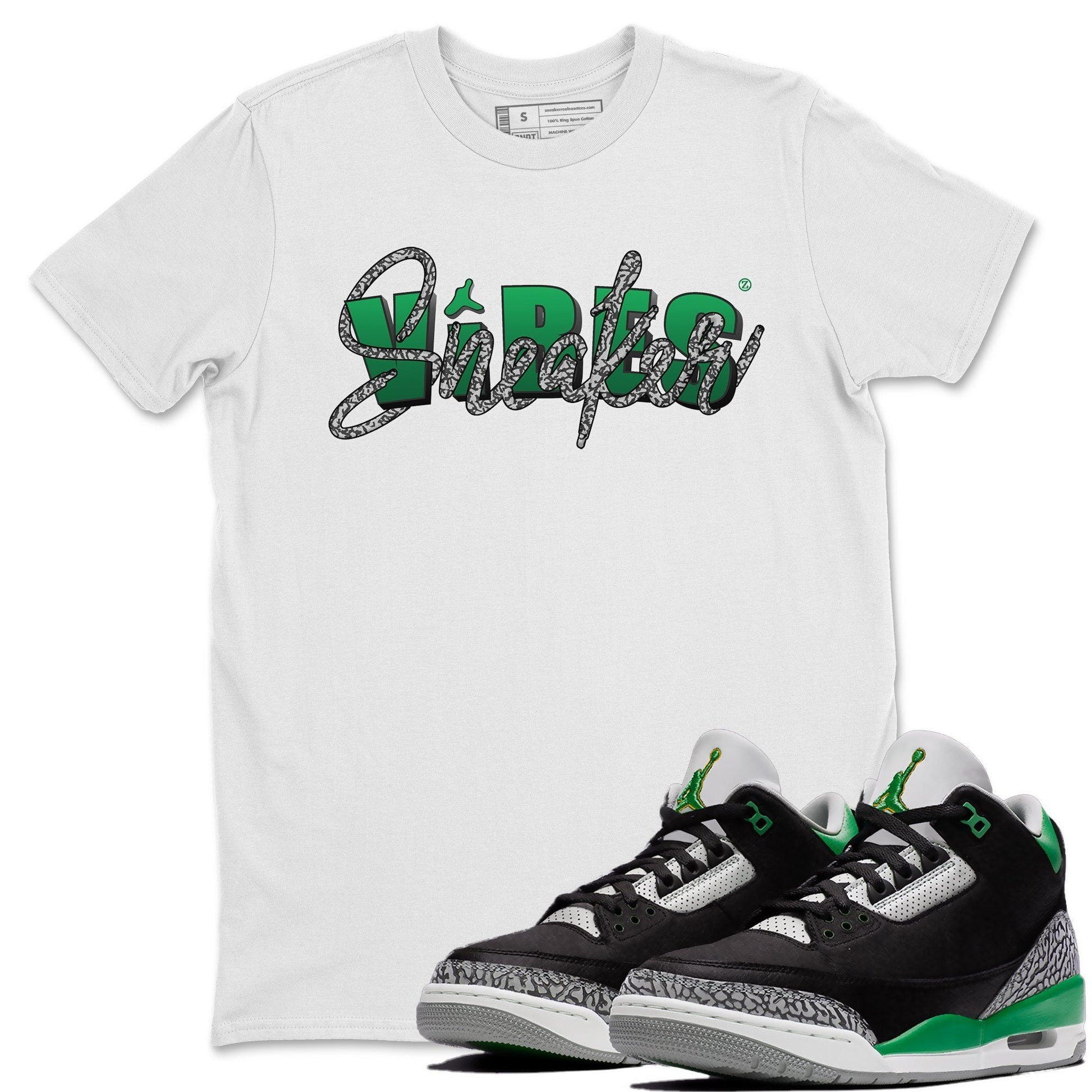 Jordan 3 Pine Green Sneaker Match Tees Sneaker Vibes Sneaker Tees Jordan 3 Pine Green Sneaker Release Tees Unisex Shirts
