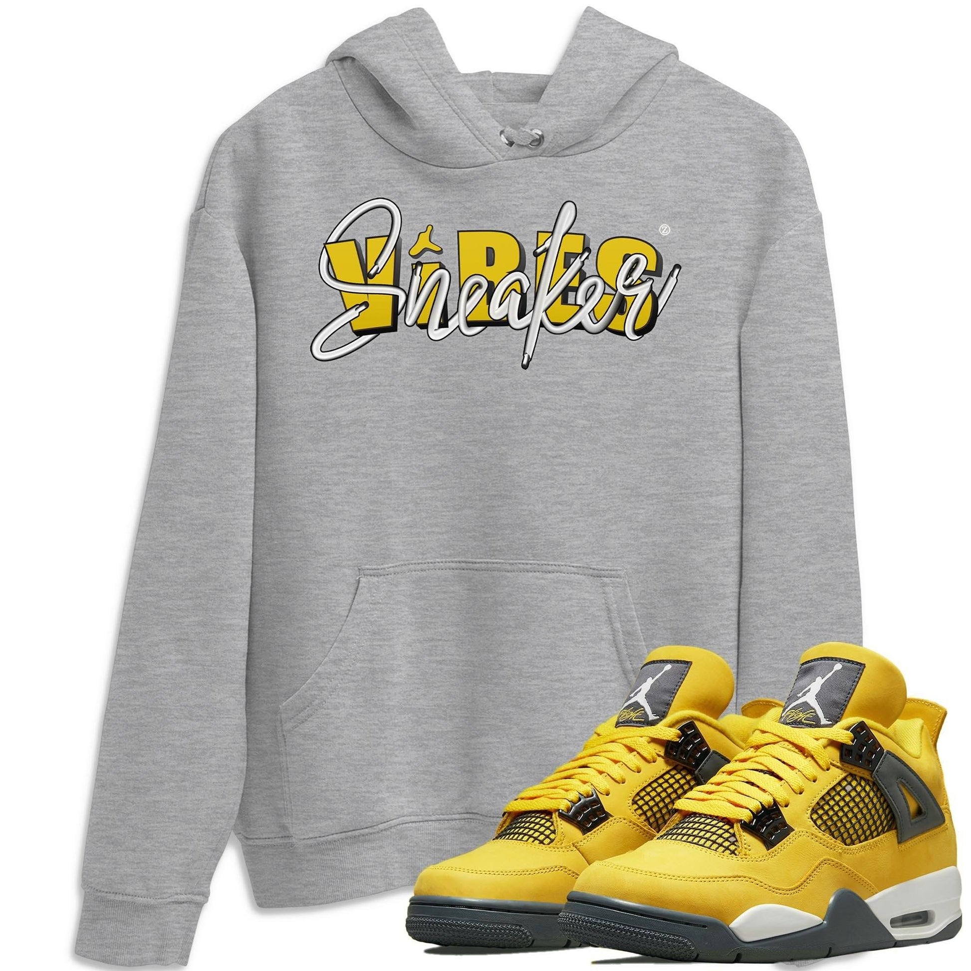 Jordan 4 Lightning Sneaker Match Tees Sneaker Vibes Sneaker Tees Jordan 4 Lightning Sneaker Release Tees Unisex Shirts