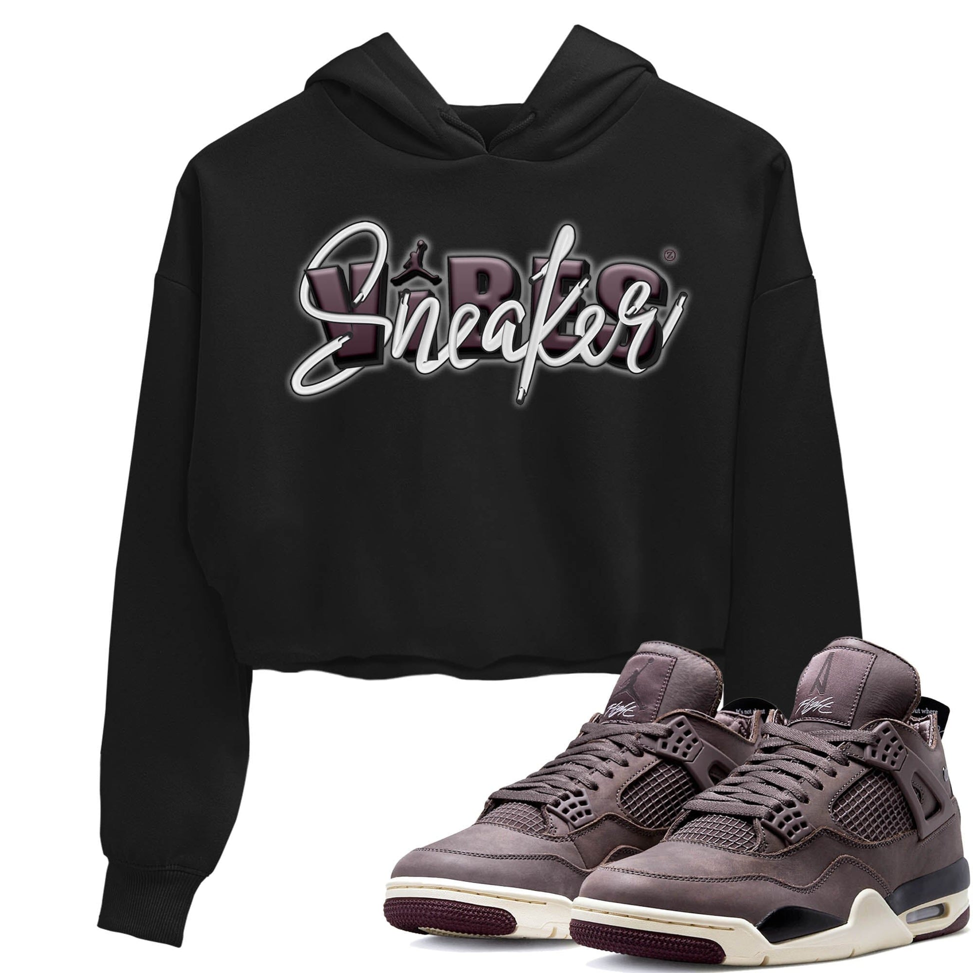 Jordan 4 A Ma Maniere Sneaker Match Tees Sneaker Vibes Sneaker Tees Jordan 4 A Ma Maniere Sneaker Release Tees Women's Shirts