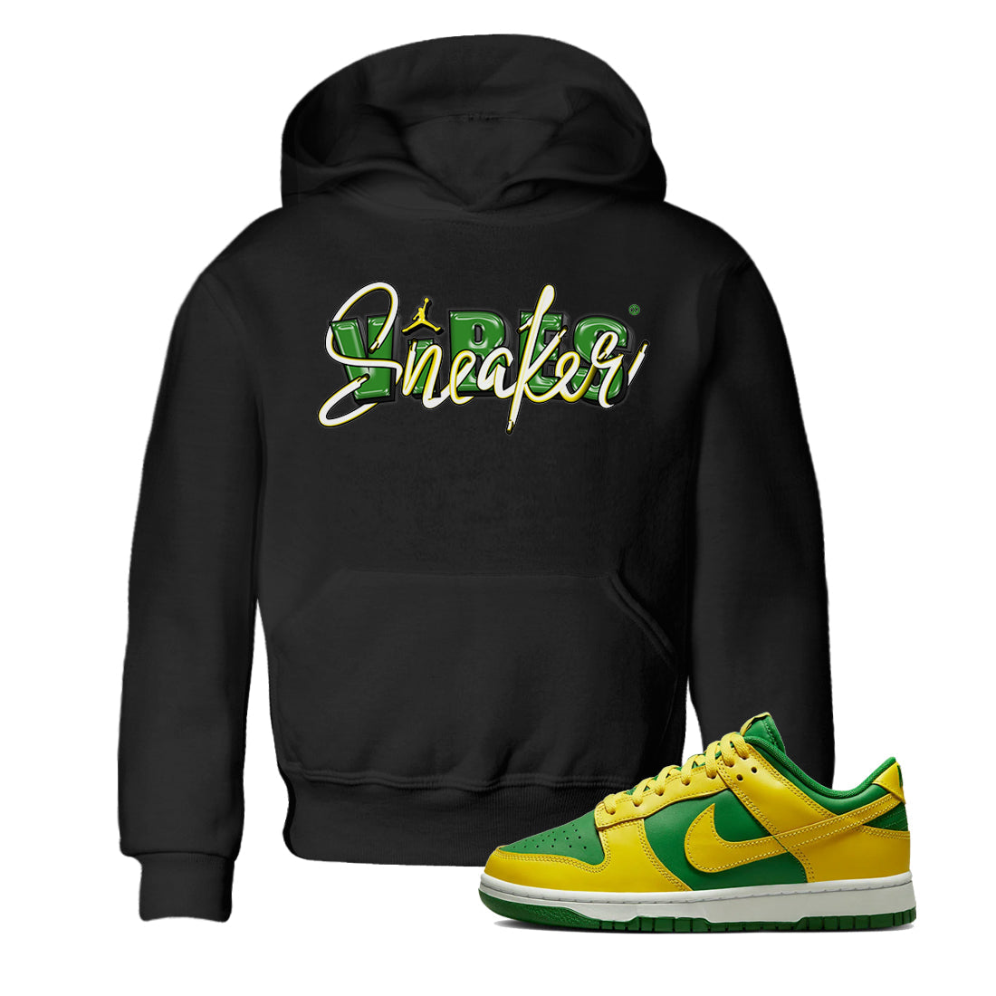 Dunk Reverse Brazil Sneaker Match Tees Sneaker Vibes Sneaker Tees Dunk Reverse Brazil Sneaker Release Tees Kids Shirts