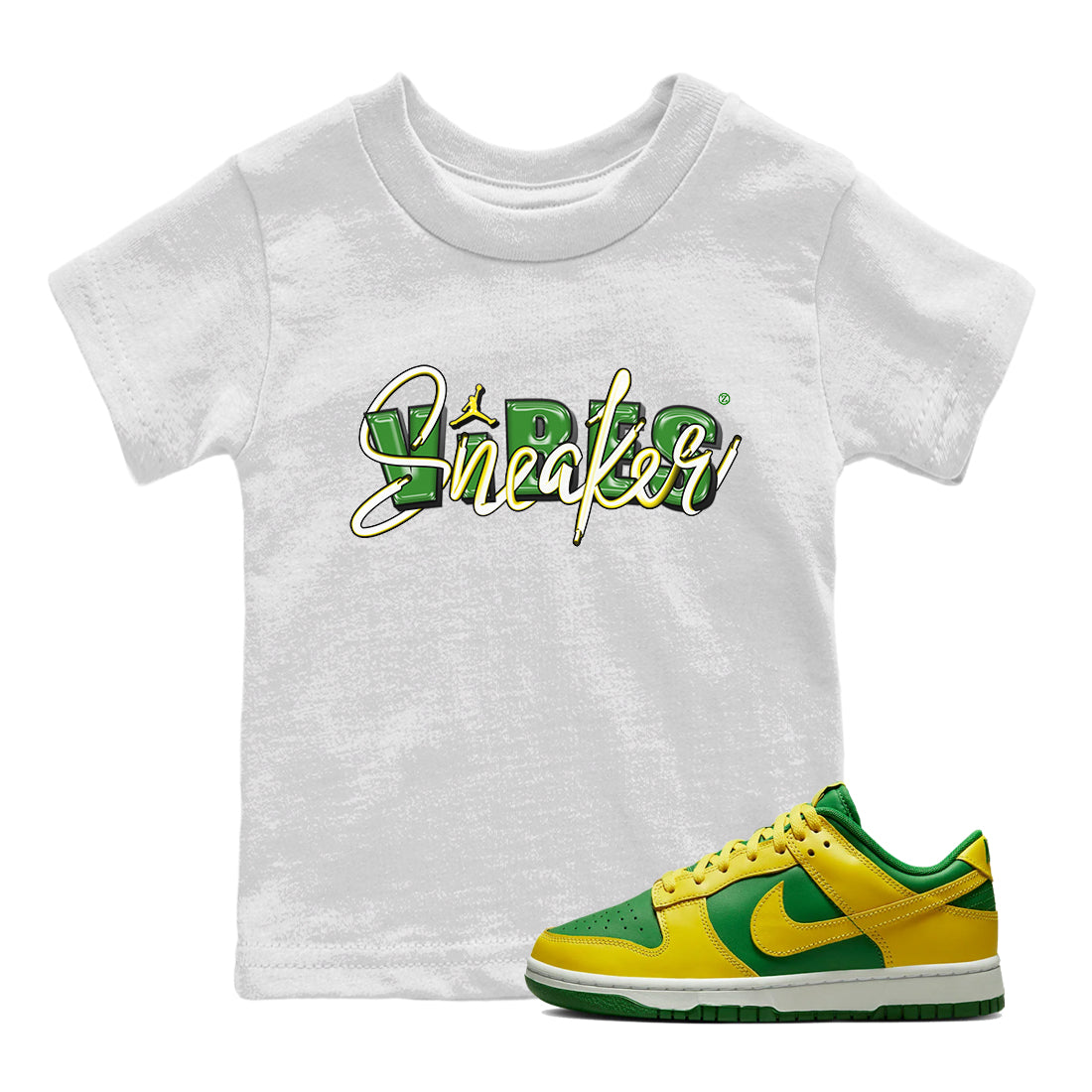 Dunk Reverse Brazil Sneaker Match Tees Sneaker Vibes Sneaker Tees Dunk Reverse Brazil Sneaker Release Tees Kids Shirts