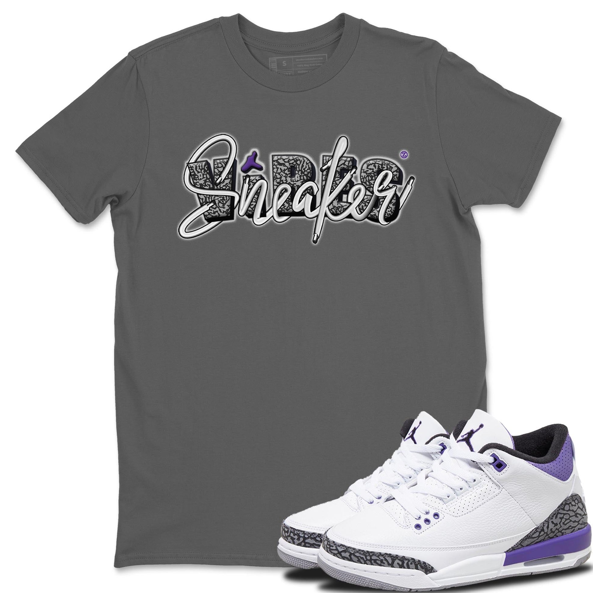 Jordan 3 Dark Iris Sneaker Match Tees Sneaker Vibes Sneaker Tees Jordan 3 Dark Iris Sneaker Release Tees Unisex Shirts