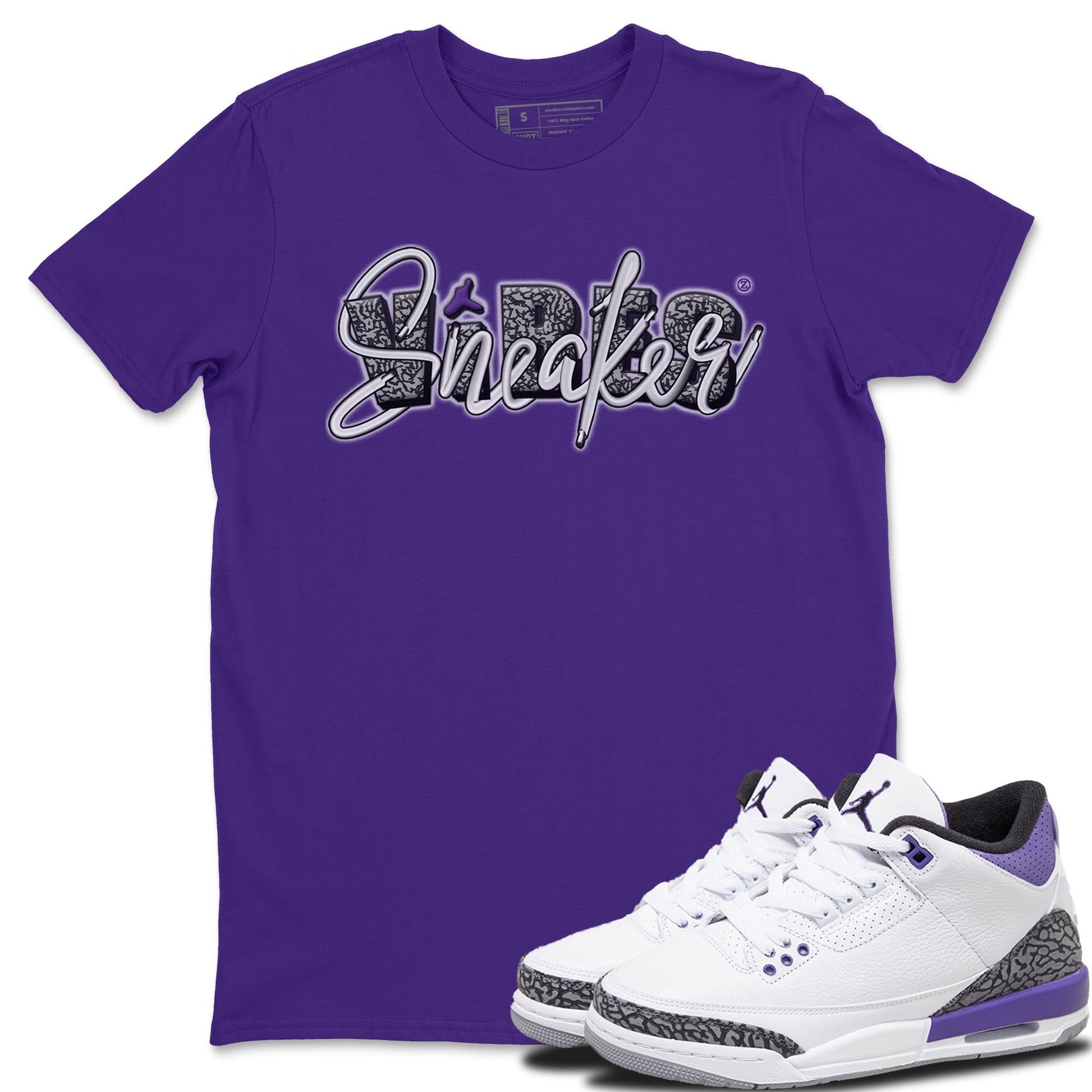 Jordan 3 Dark Iris Sneaker Match Tees Sneaker Vibes Sneaker Tees Jordan 3 Dark Iris Sneaker Release Tees Unisex Shirts