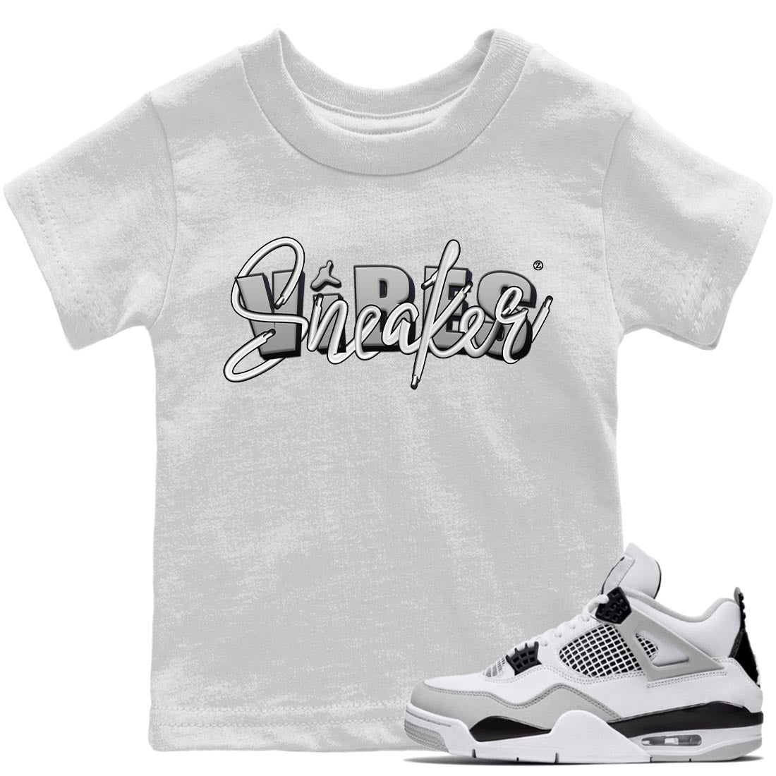 Jordan 4 Military Black Sneaker Match Tees Sneaker Vibes Sneaker Tees Jordan 4 Military Black Sneaker Release Tees Kids Shirts