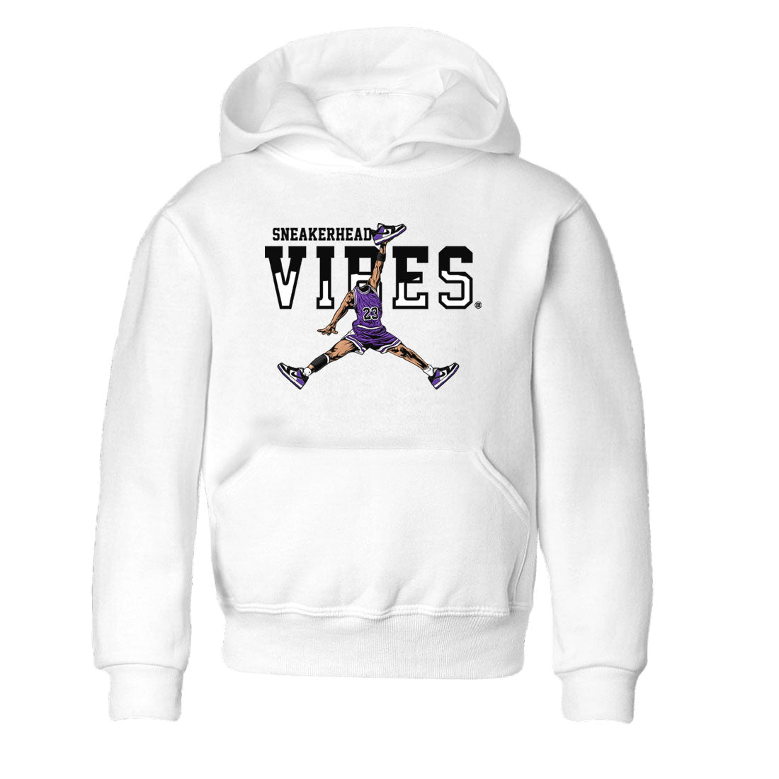 Sneakerhead Vibes sneaker match tees to Court Purple Dunks street fashion brand for shirts to match Jordans SNRT Sneaker Tees Dunk Low Court Purple unisex t-shirt White 2 youth shirt