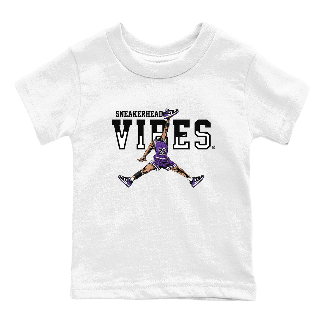 Sneakerhead Vibes sneaker match tees to Court Purple Dunks street fashion brand for shirts to match Jordans SNRT Sneaker Tees Dunk Low Court Purple unisex t-shirt White 2 youth shirt