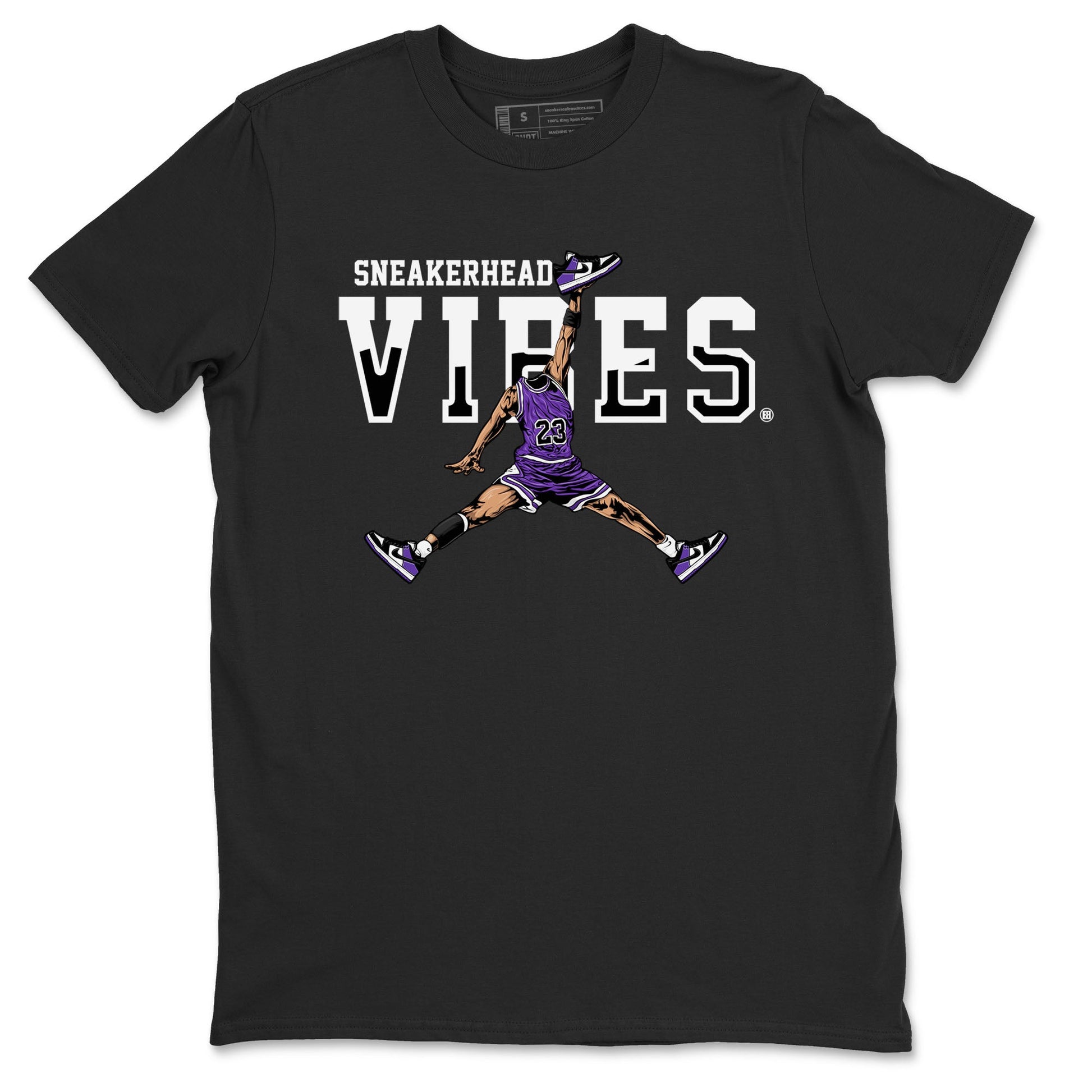 Sneakerhead Vibes sneaker match tees to Court Purple Dunks street fashion brand for shirts to match Jordans SNRT Sneaker Tees Dunk Low Court Purple unisex t-shirt Black 1 unisex shirt