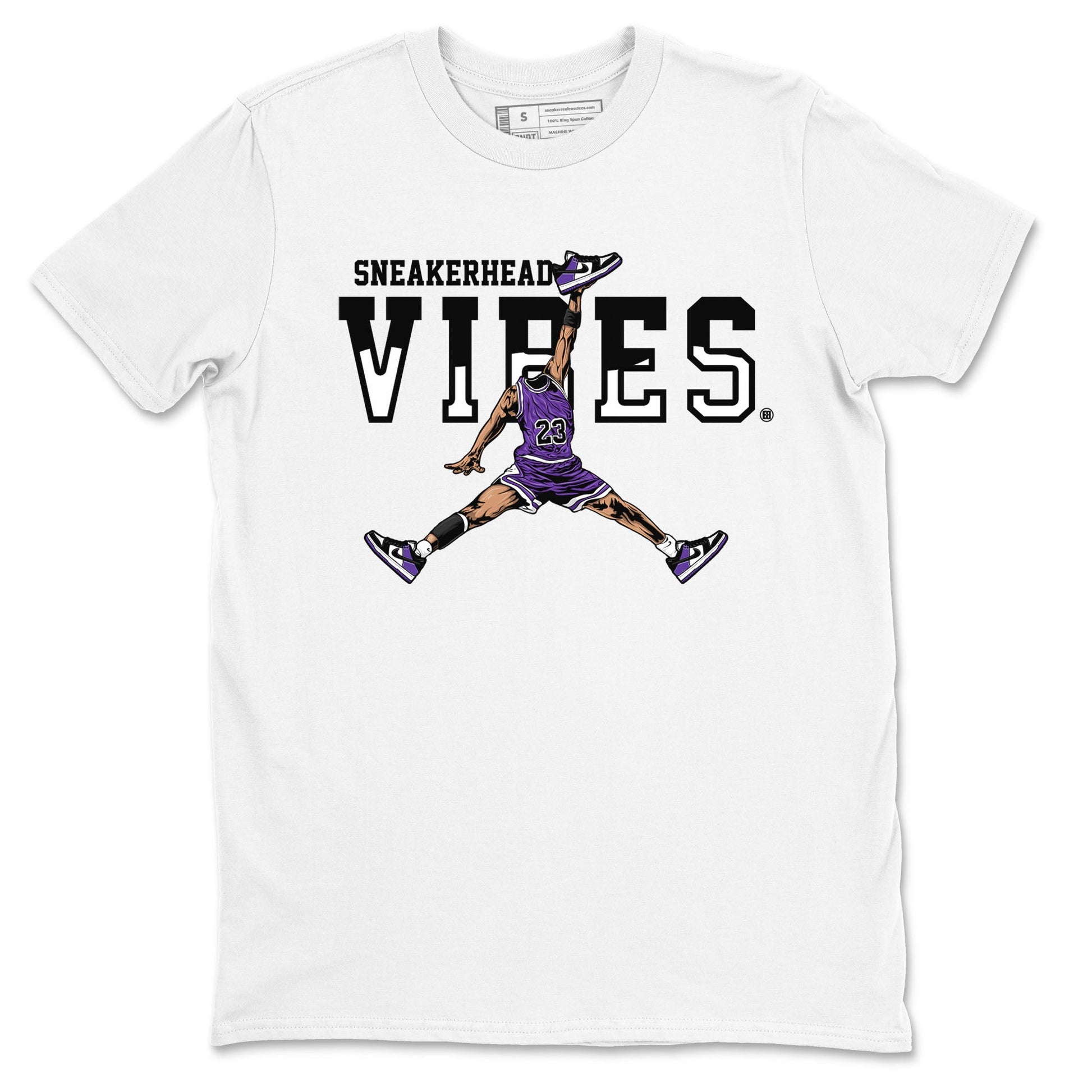 Sneakerhead Vibes sneaker match tees to Court Purple Dunks street fashion brand for shirts to match Jordans SNRT Sneaker Tees Dunk Low Court Purple unisex t-shirt White 2 unisex shirt