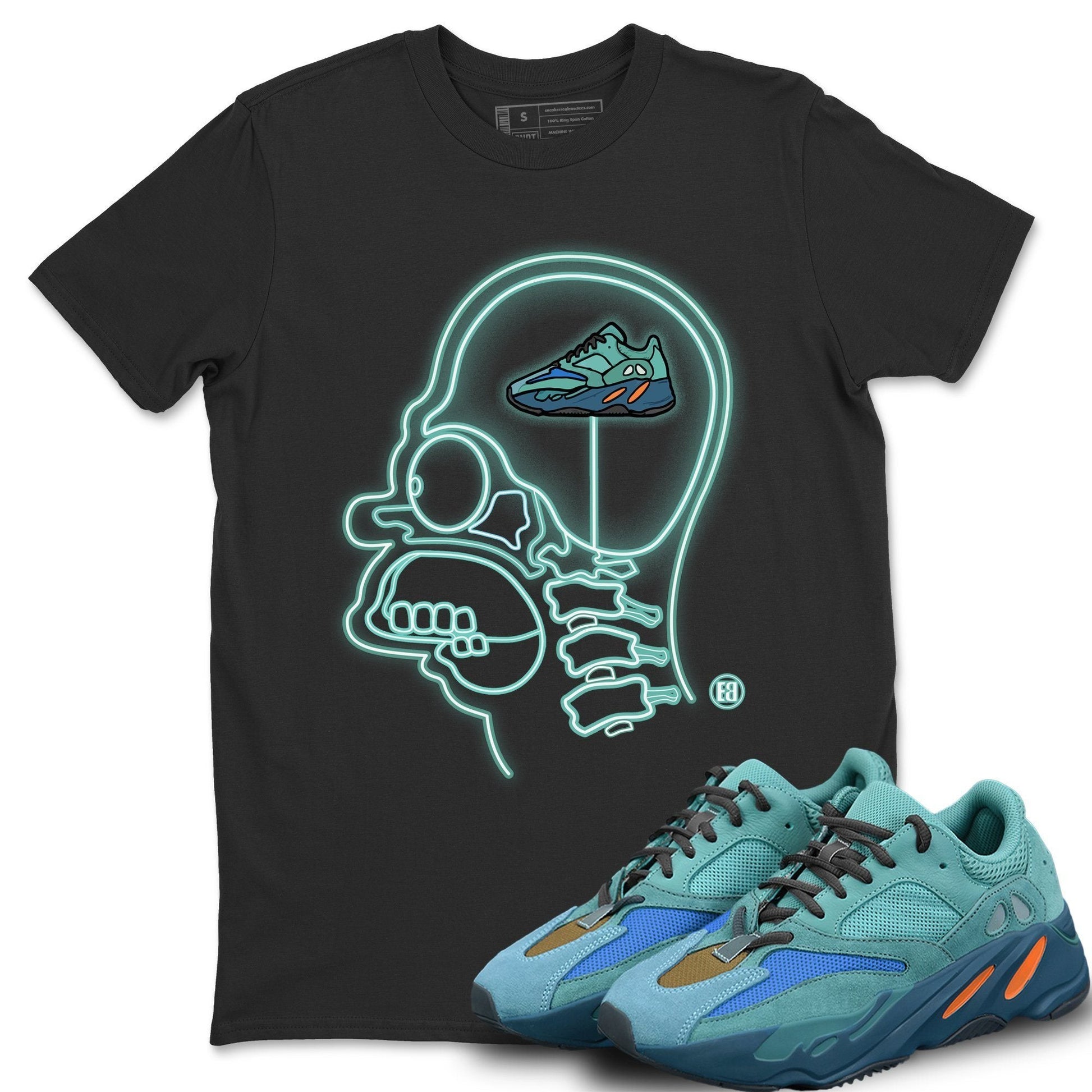 Yeezy 700 Faded Azure Sneaker Match Tees Sneakerhead XRay Sneaker Tees Yeezy 700 Faded Azure Sneaker Release Tees Unisex Shirts