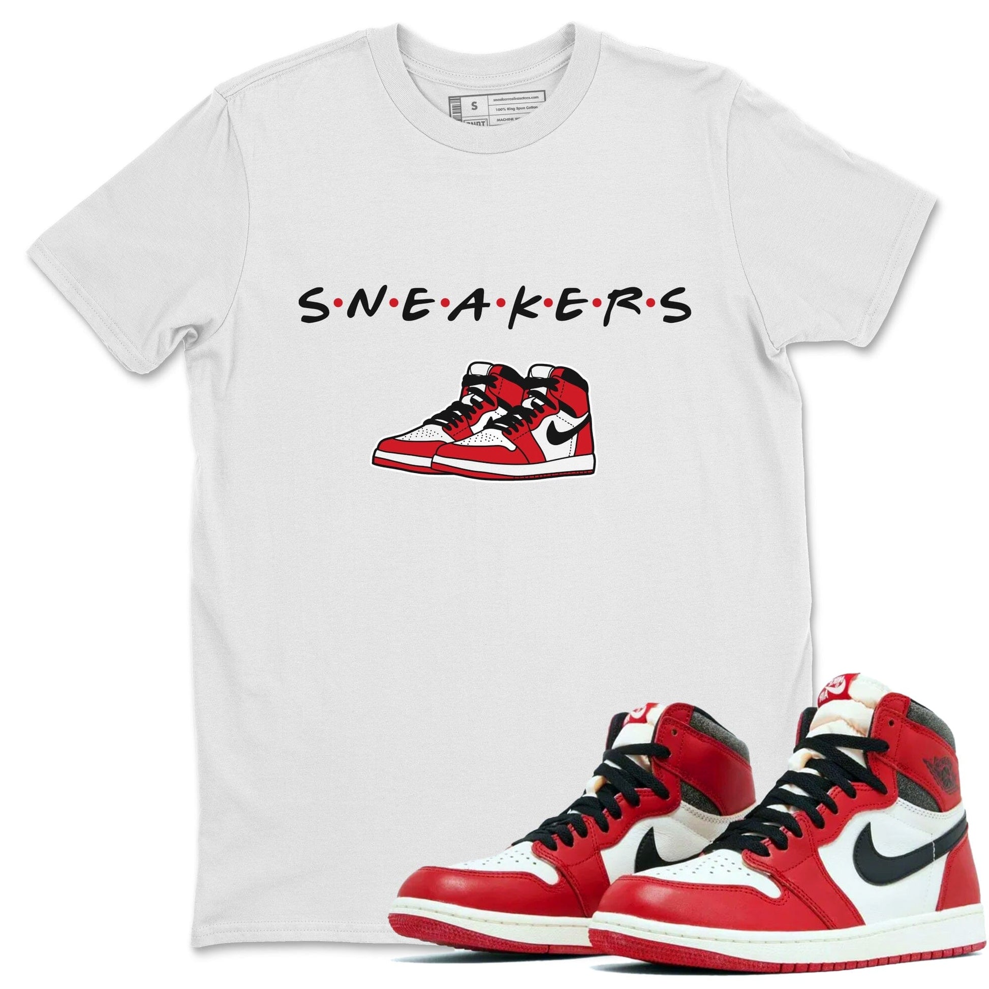 Jordan 1 Lost & Found Sneaker Match Tees Sneakers Sneaker Tees Jordan 1 Lost & Found Sneaker Release Tees Unisex Shirts
