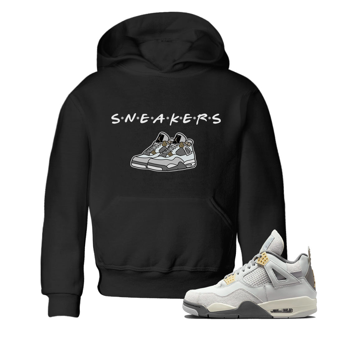 Jordan 4 Craft Sneaker Match Tees Sneakers Sneaker Tees Jordan 4 Craft Sneaker Release Tees Kids Shirts