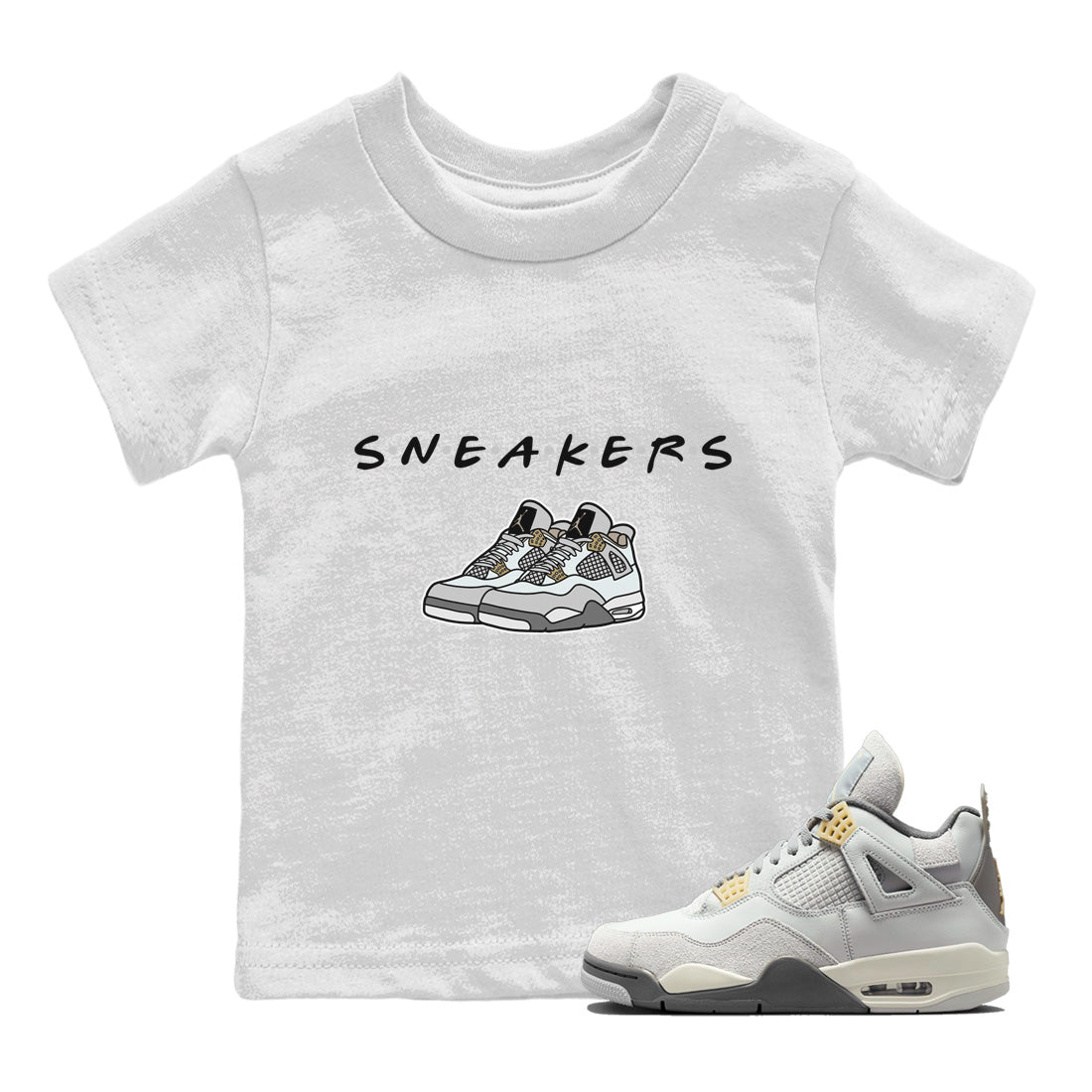 Jordan 4 Craft Sneaker Match Tees Sneakers Sneaker Tees Jordan 4 Craft Sneaker Release Tees Kids Shirts