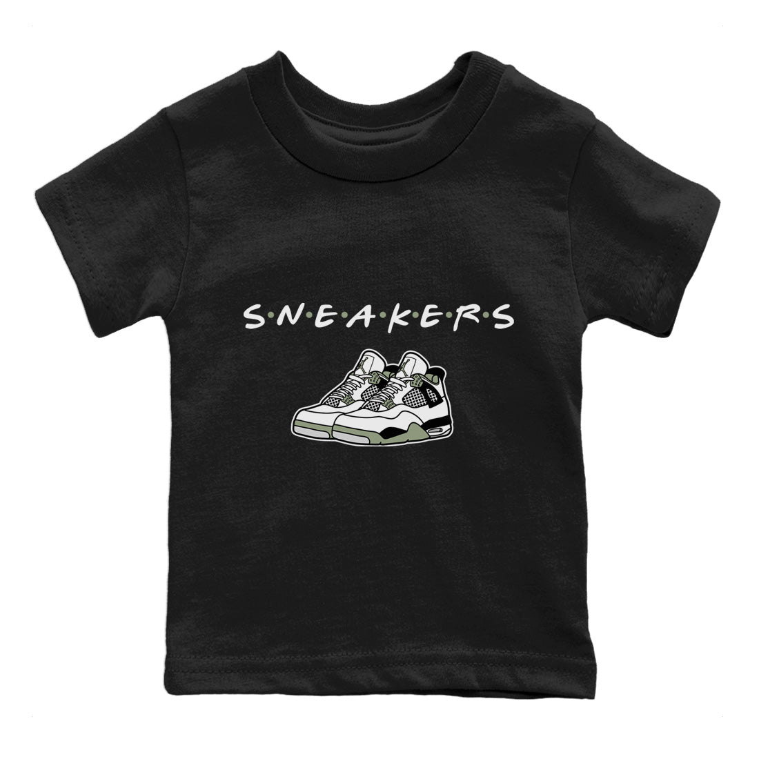 Jordan 4 Seafoam Sneaker Match Tees Sneakers Sneaker Tees Jordan 4 Seafoam Sneaker Release Tees Kids Shirts