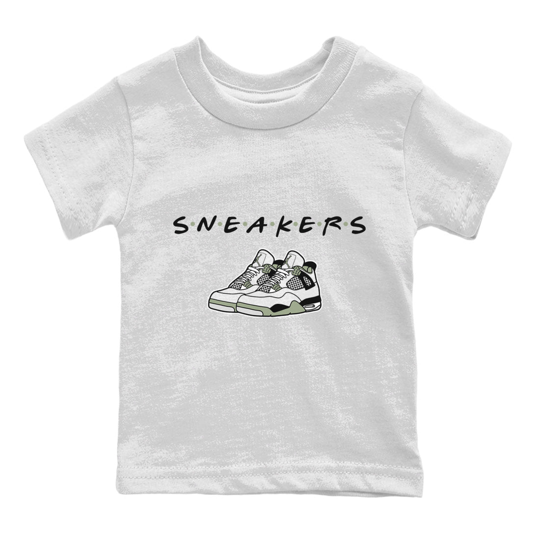 Jordan 4 Seafoam Sneaker Match Tees Sneakers Sneaker Tees Jordan 4 Seafoam Sneaker Release Tees Kids Shirts