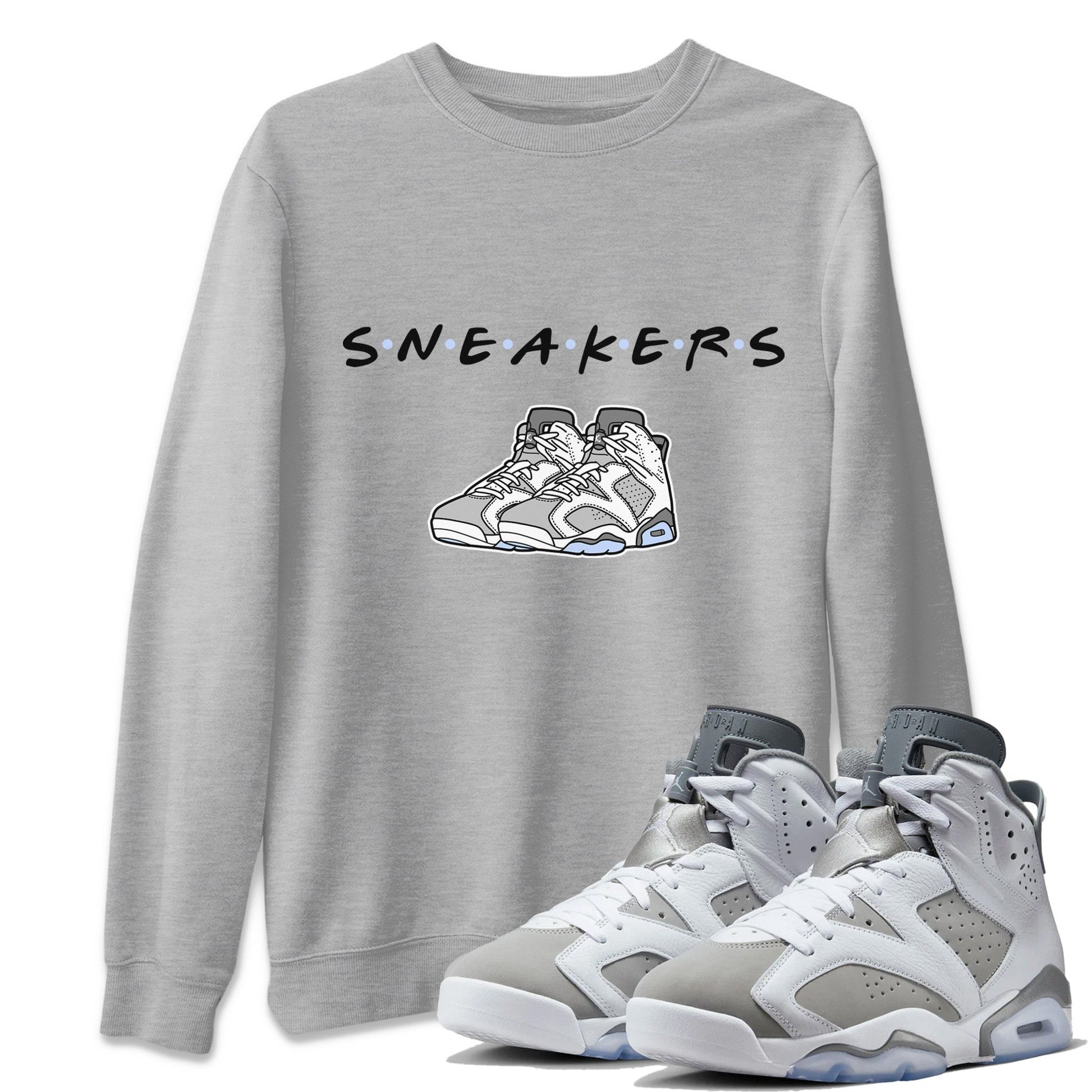 Jordan 6 Cool Grey Sneaker Match Tees Sneakers Sneaker Tees Jordan 6 Cool Grey Sneaker Release Tees Unisex Shirts