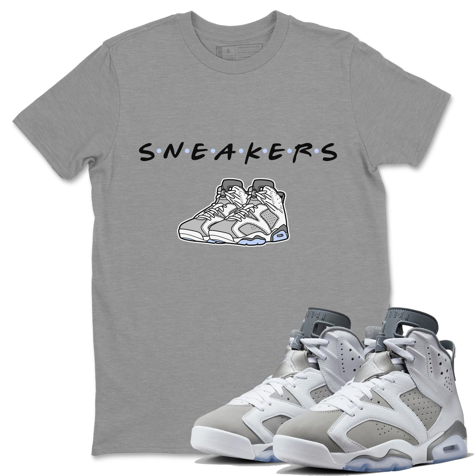 Jordan 6 Cool Grey Sneaker Match Tees Sneakers Sneaker Tees Jordan 6 Cool Grey Sneaker Release Tees Unisex Shirts