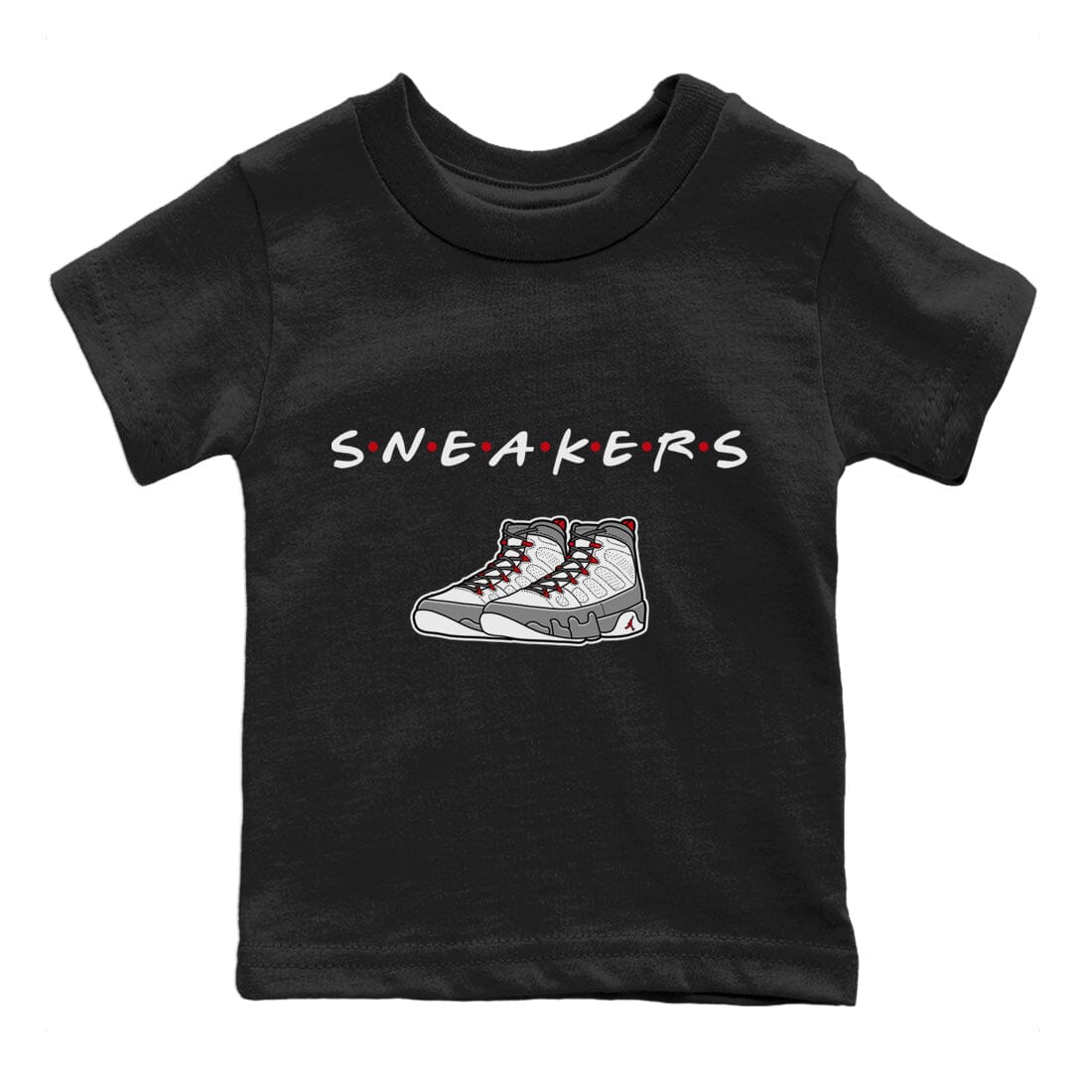 Jordan 9 Fire Red Sneaker Match Tees Sneakers Sneaker Tees Jordan 9 Fire Red Sneaker Release Tees Kids Shirts