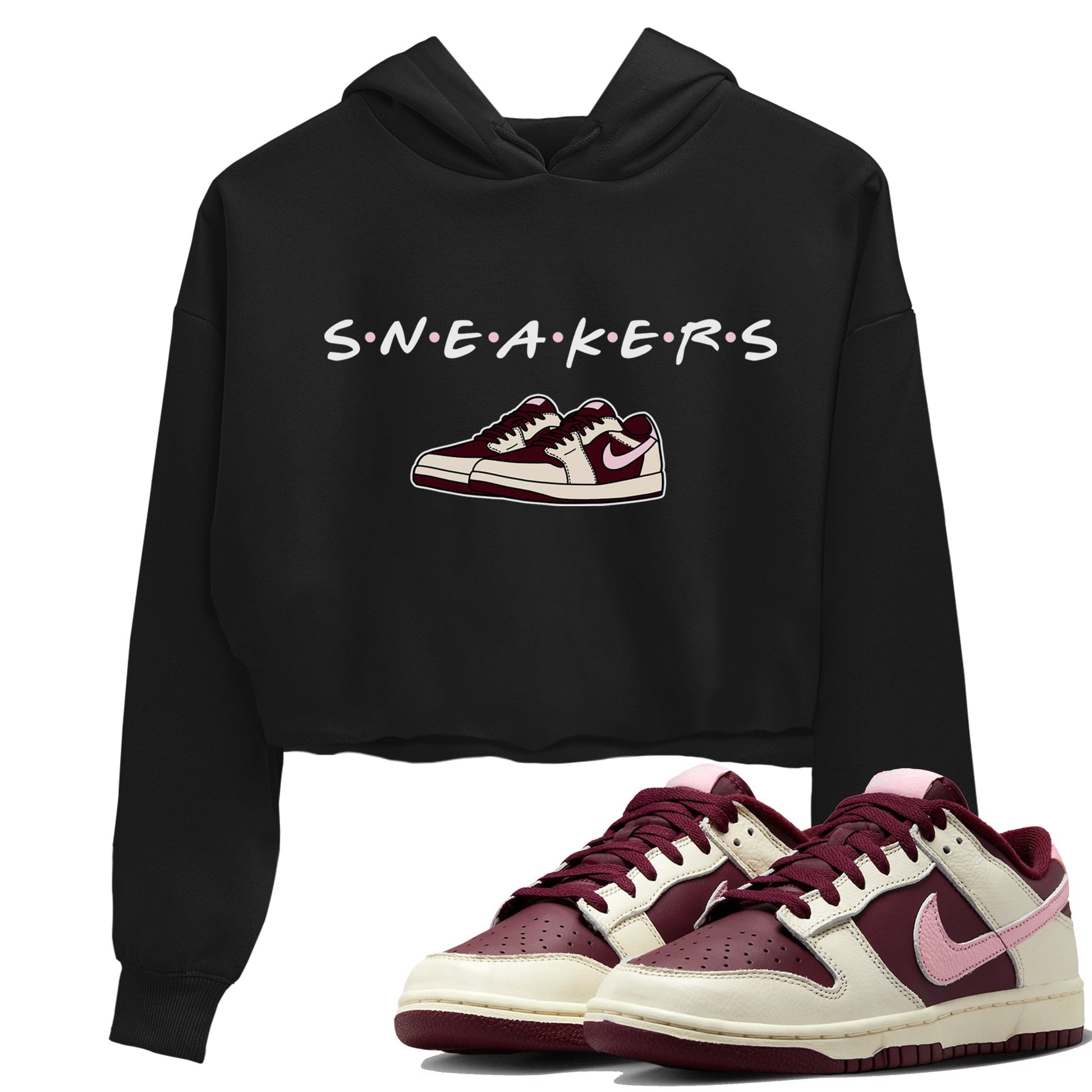 Dunk Valentines Day Sneaker Match Tees Sneakers Sneaker Tees Nike Dunk Valentine's Day Sneaker SNRT Sneaker Tees Women's Shirts