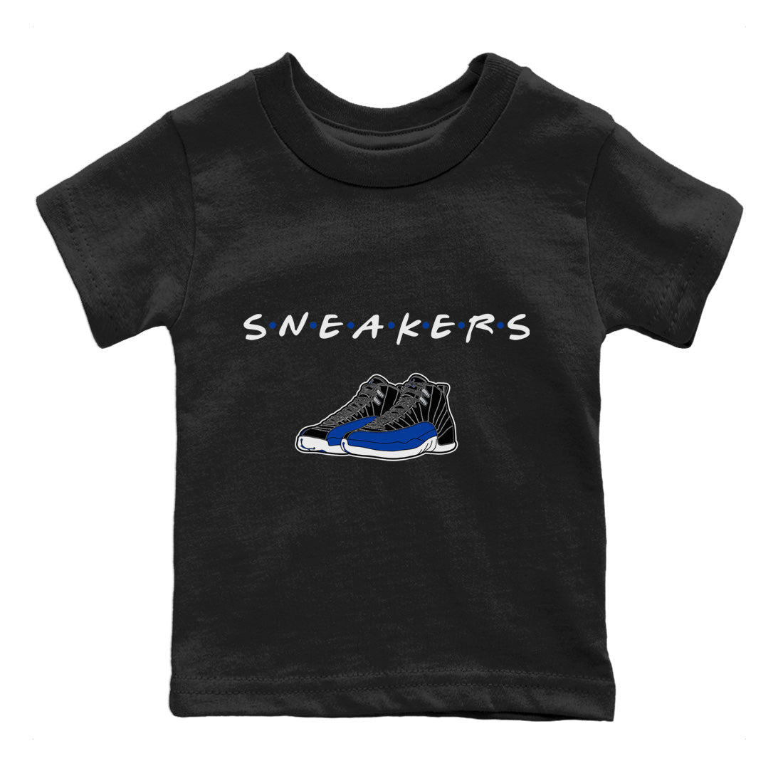Jordan 12 Hyper Royal Sneaker Match Tees Sneakers Sneaker Tees Jordan 12 Hyper Royal Sneaker Release Tees Kids Shirts