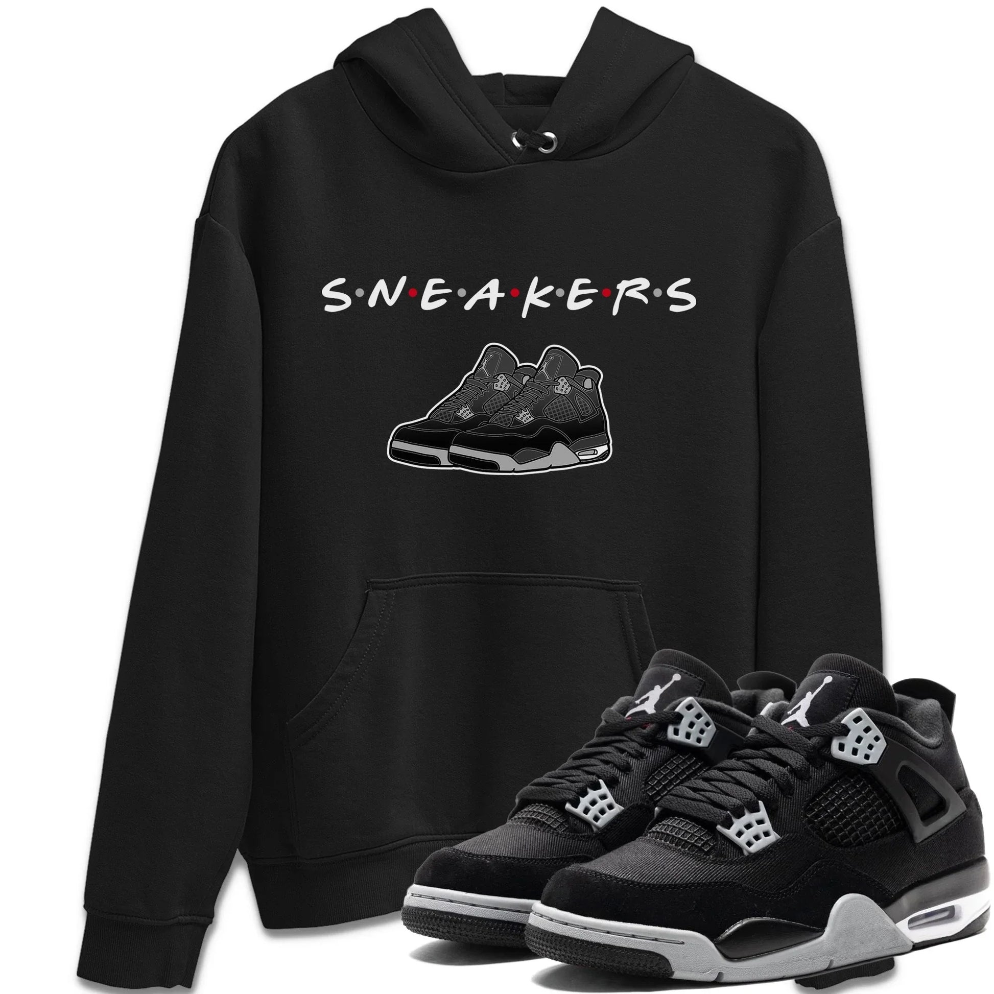 Jordan 4 Black Canvas Sneaker Match Tees Sneakers Sneaker Tees Jordan 4 Black Canvas Sneaker Release Tees Unisex Shirts