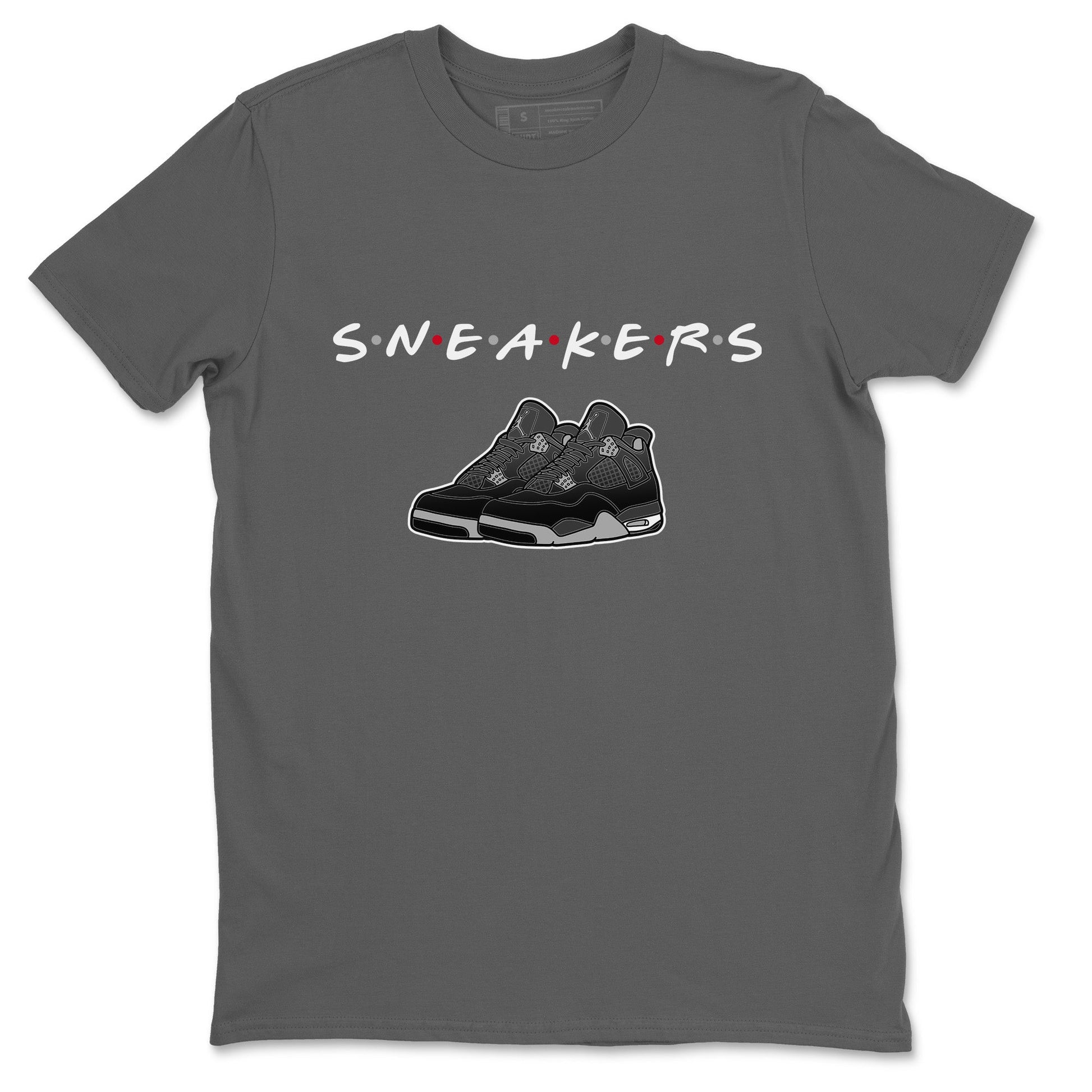 Jordan 4 Black Canvas Sneaker Match Tees Sneakers Sneaker Tees Jordan 4 Black Canvas Sneaker Release Tees Unisex Shirts