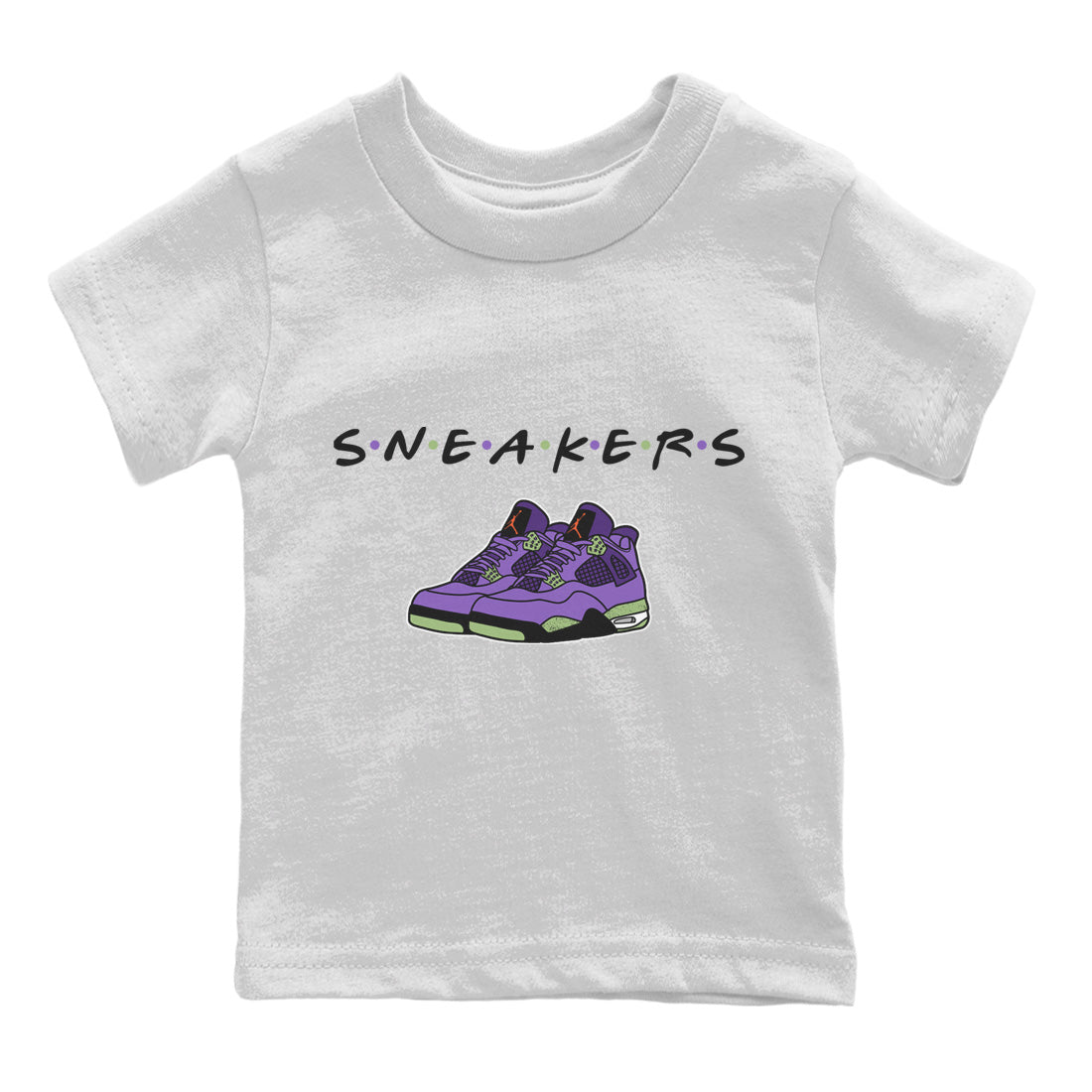 Jordan 4 Canyon Purple Sneaker Match Tees Sneakers Sneaker Tees Jordan 4 Canyon Purple Sneaker Release Tees Kids Shirts